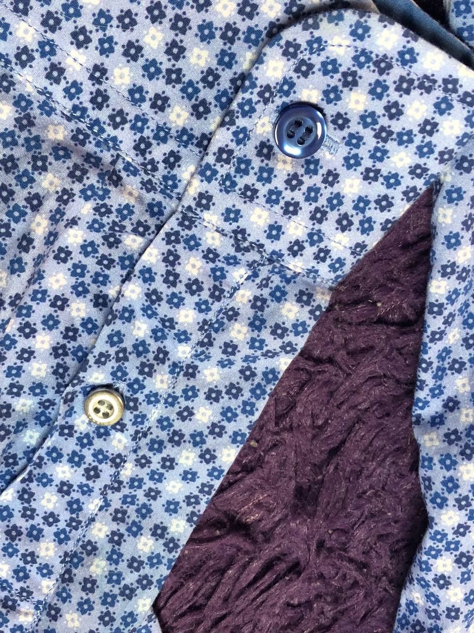Diesel Vintage Diesel Flowers Print Slim Fit Y2K Shirt Size M Size US M / EU 48-50 / 2 - 8 Thumbnail