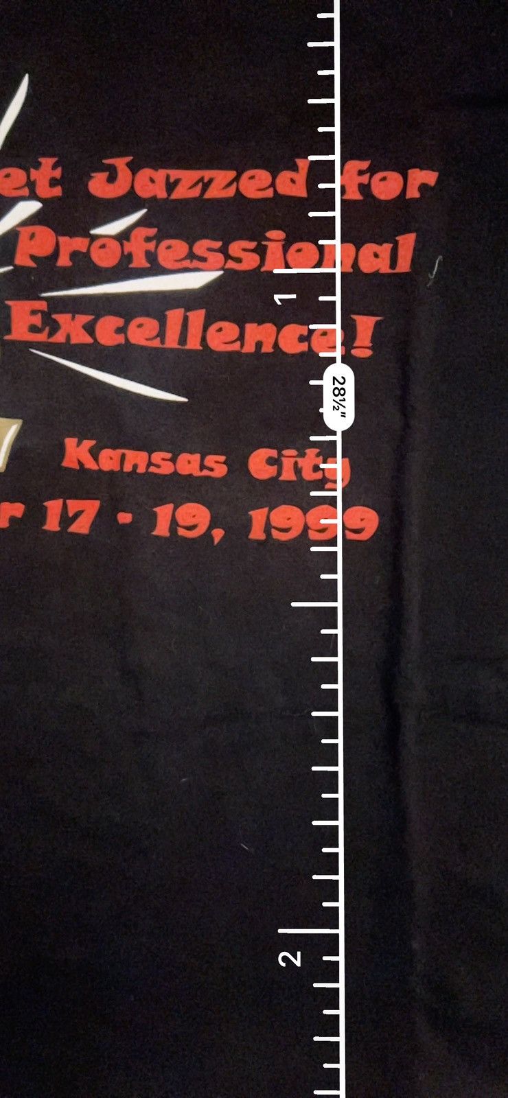 Vintage Vintage 1999 Kansas City Jazz Fest! Golden Ultra Cotton Size US L / EU 52-54 / 3 - 6 Thumbnail