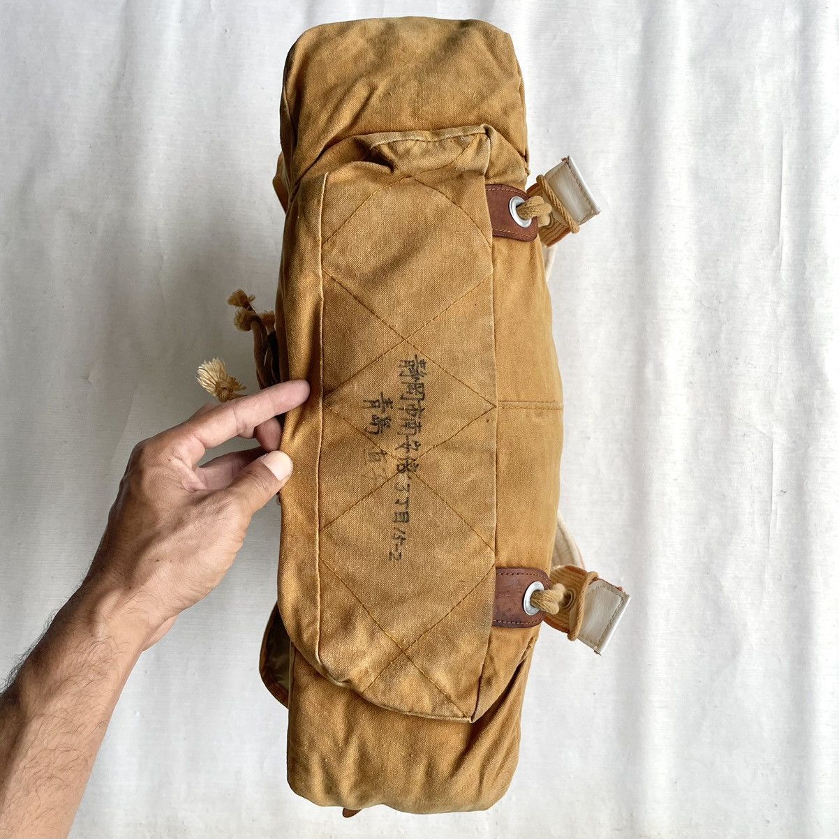 Canvas × Japanese Brand Zett Pecker Watanabe Canvas Backpack Size ONE SIZE - 6 Thumbnail