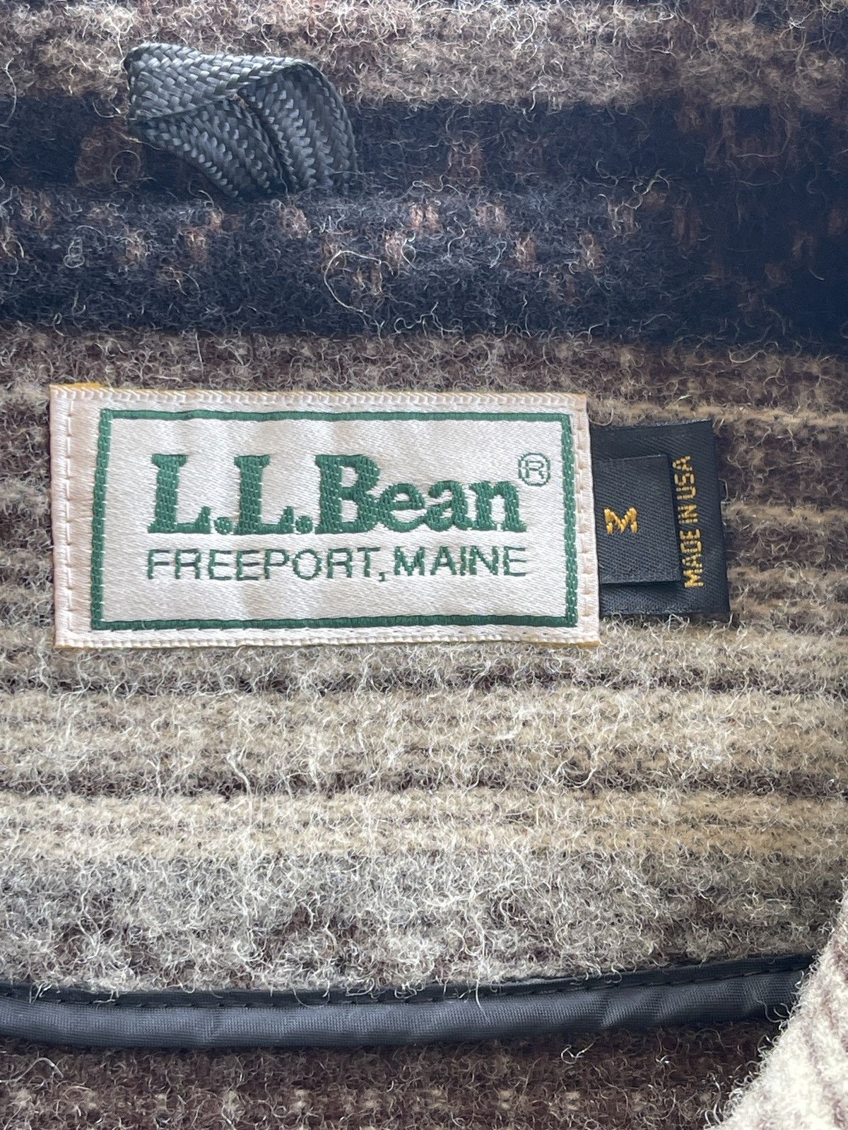 L.L. Bean Vintage L.L.Bean Wool Aztec Jacket Size US M / EU 48-50 / 2 - 9 Thumbnail