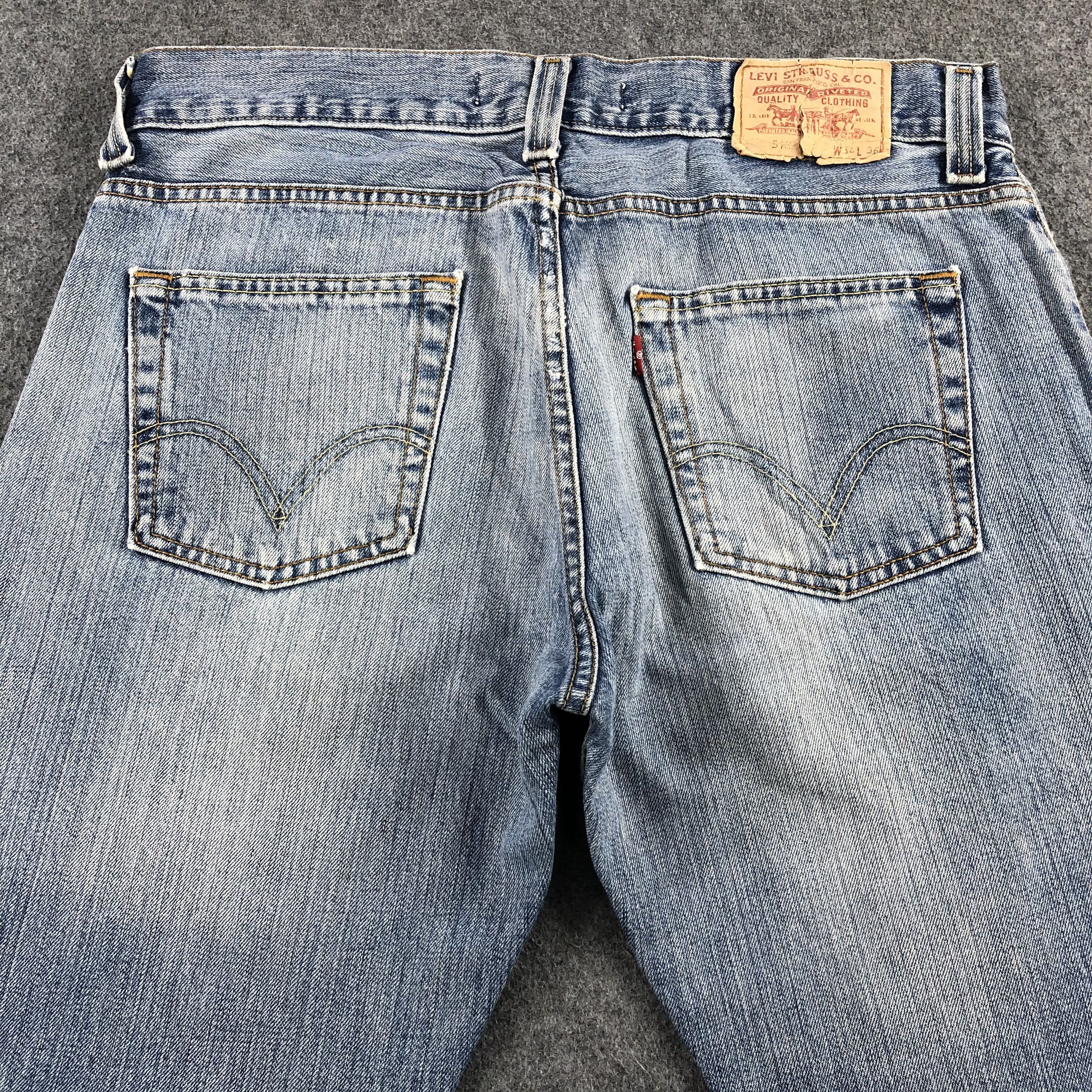 Levi's Vintage Light Wash Levis 512 Jeans-J2229 Size US 36 / EU 52 - 4 Thumbnail