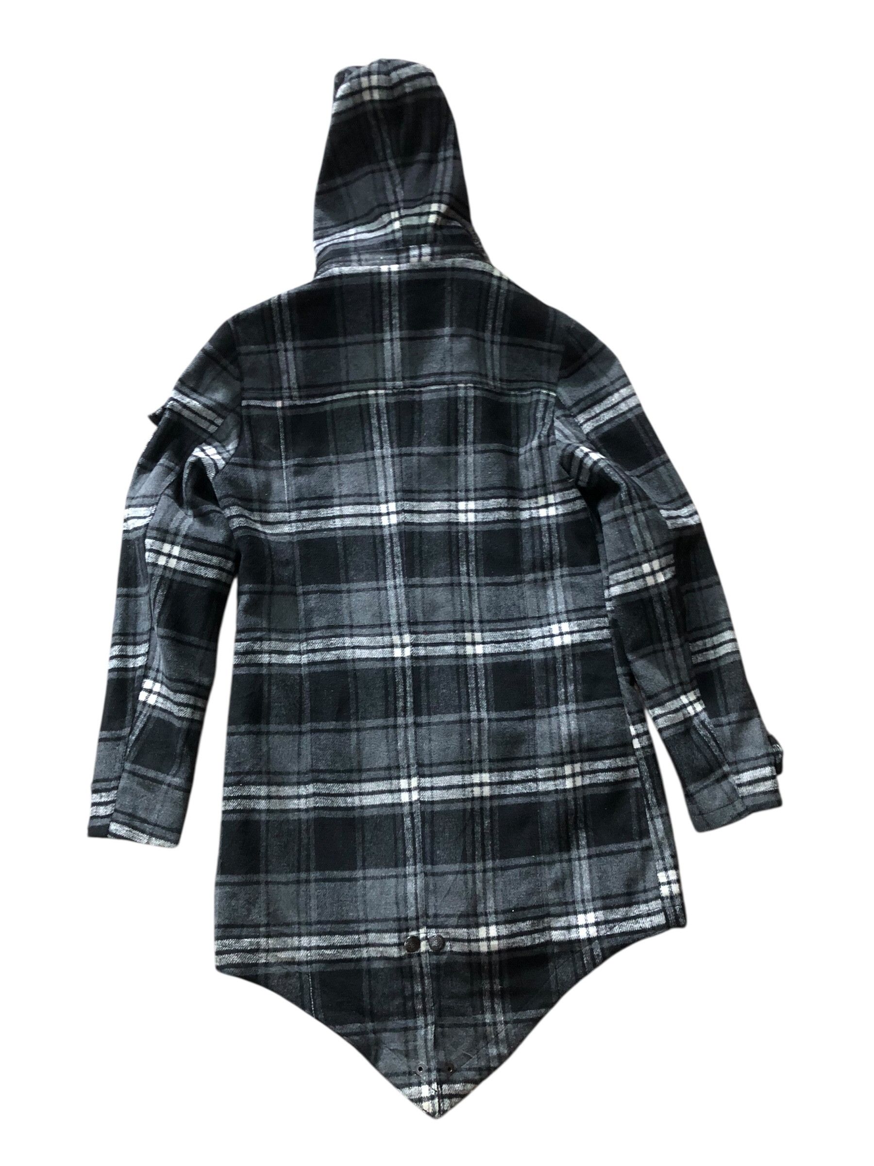 In The Attic In the attic check plaid punk Fishtail hooded parkas j Size US M / EU 48-50 / 2 - 2 Thumbnail