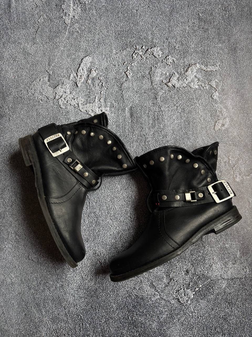 Buffalo London Vintage 90s Japanese Y2k Boots Metal Rock Goth Buffalo Style Size US 9 / IT 39 - 2 Thumbnail