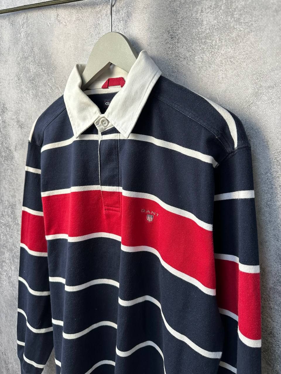 Gant GANT Rugby Shirt Polo Long Sleeve Vintage Striped Size US M / EU 48-50 / 2 - 6 Thumbnail