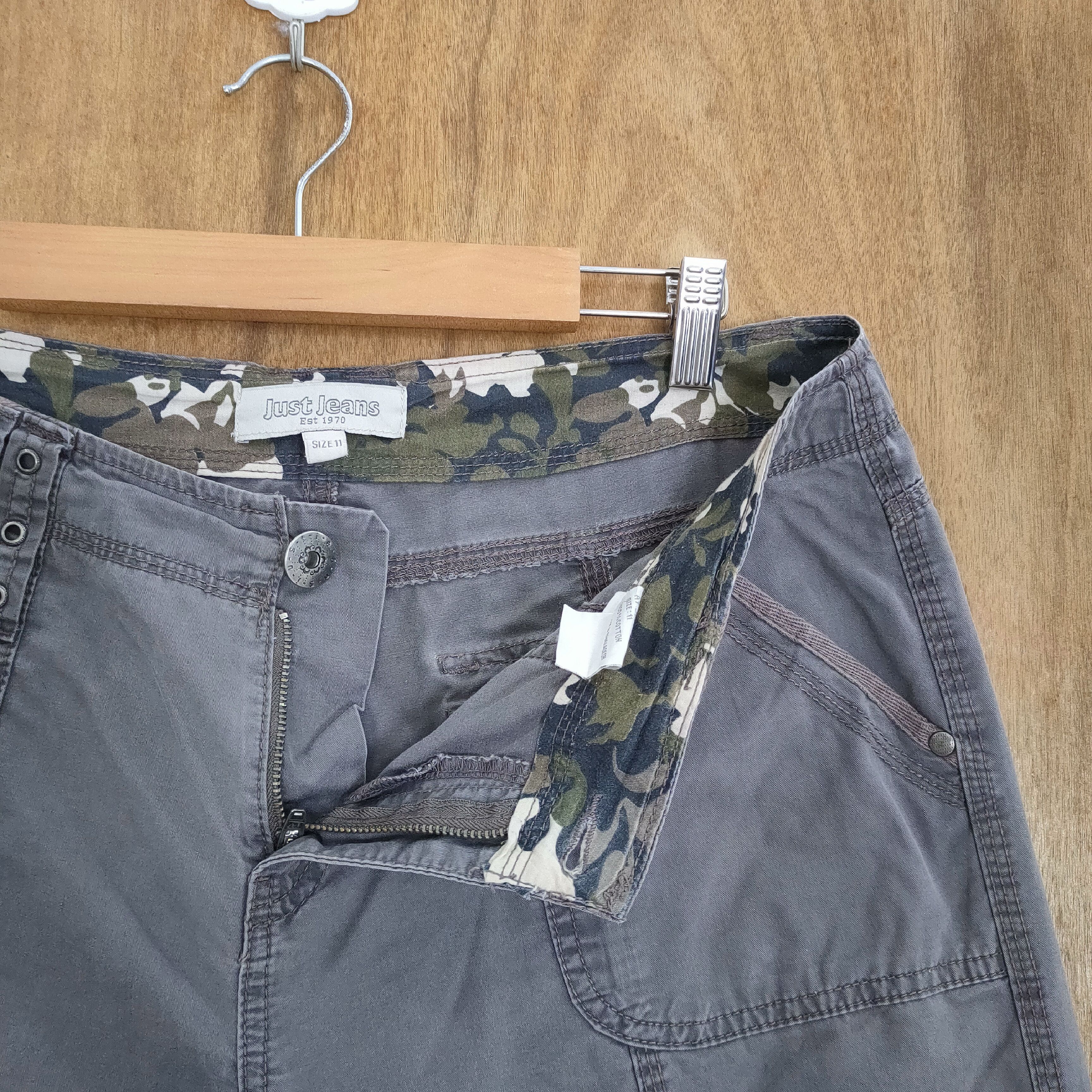 Japanese Brand × Vintage VINTAGE JAPANESE BRAND FADED GREY CARGO PANTS Size US 33 - 6 Thumbnail