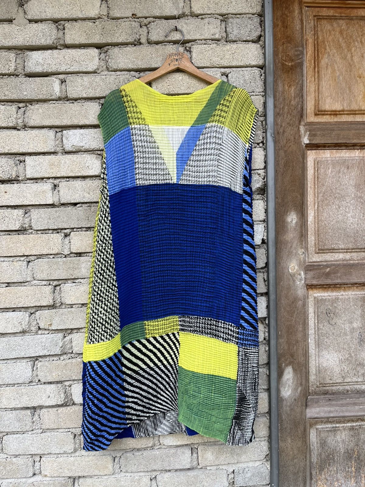Pleats Please Issey Miyake Pleats Please issey miyake wrinkle multicolour dress japan Size ONE SIZE - 5 Thumbnail