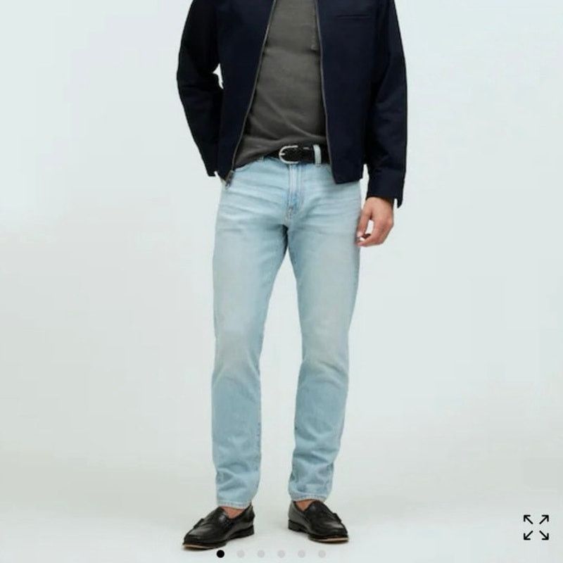 Madewell Madewell Slim Jeans in Brantwood Wash size 40x34 Size US 40 / EU 56 - 1 Thumbnail