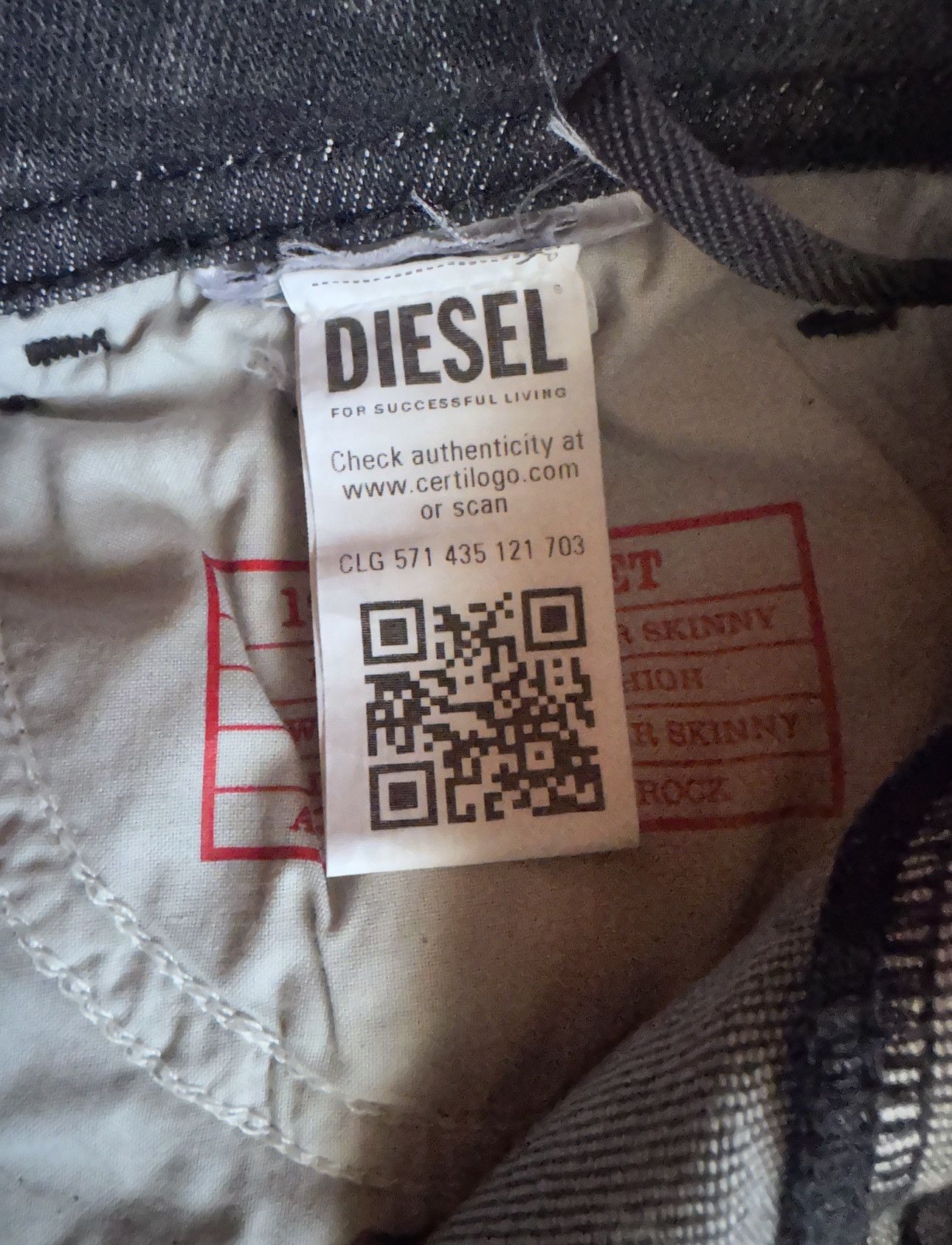Diesel Diesel 1984 Slandy High-Waist Skinny Jeans in Black Size 30" / US 8 / IT 44 - 5 Thumbnail