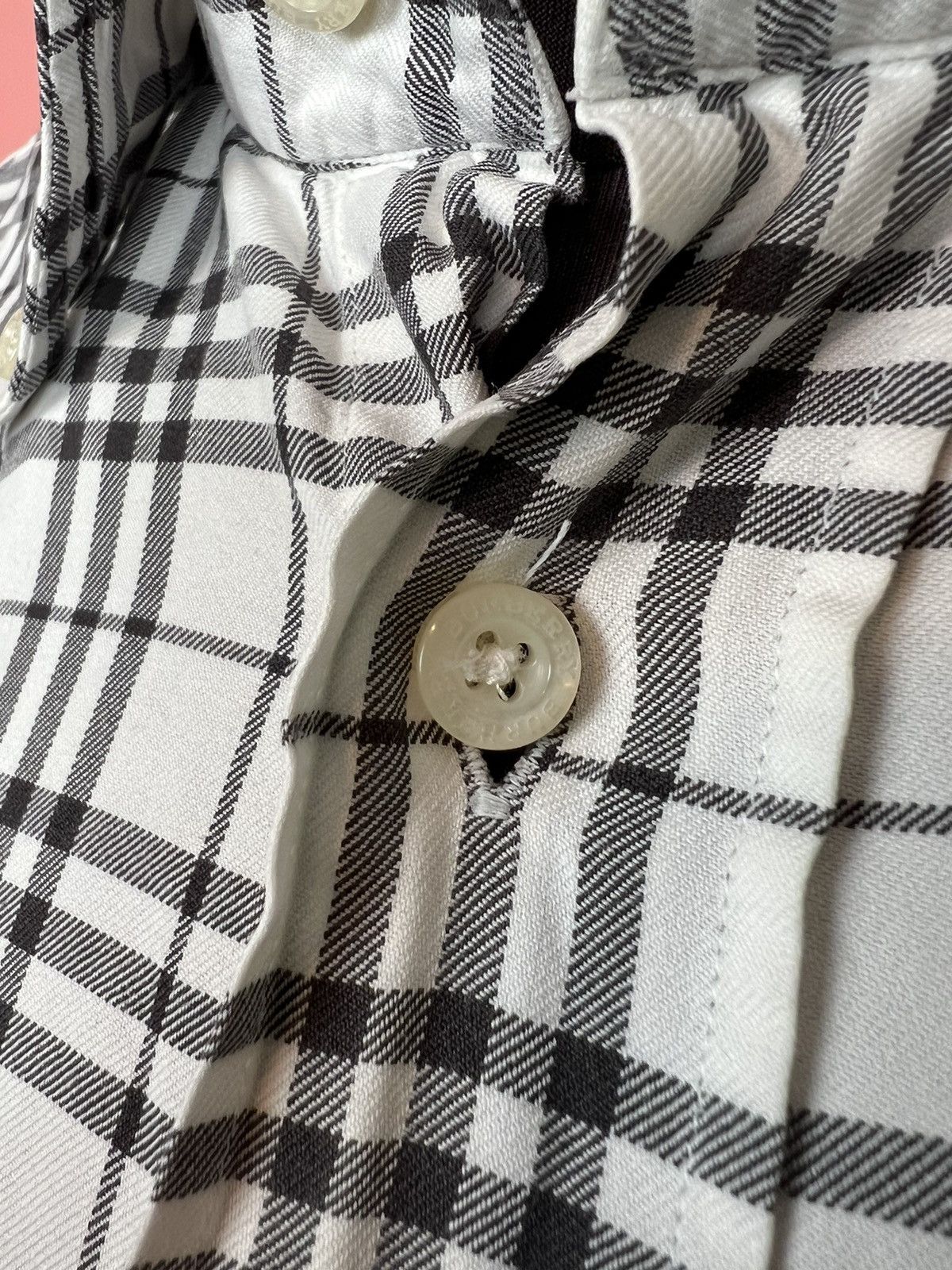 Burberry Burberry shirt button ups luxury streetwear hype quilt Size US L / EU 52-54 / 3 - 3 Thumbnail