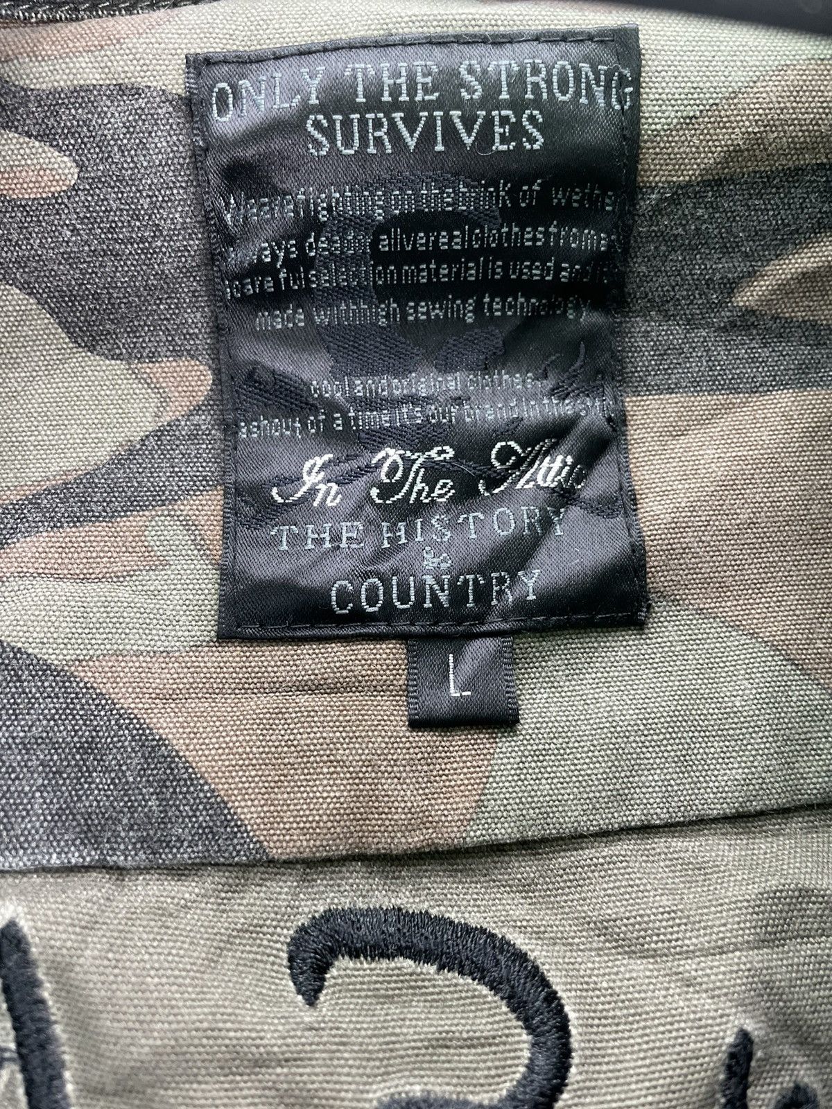 In The Attic × Japanese Brand In The Attic shirts jacket letterman military camo trim Size US L / EU 52-54 / 3 - 8 Thumbnail