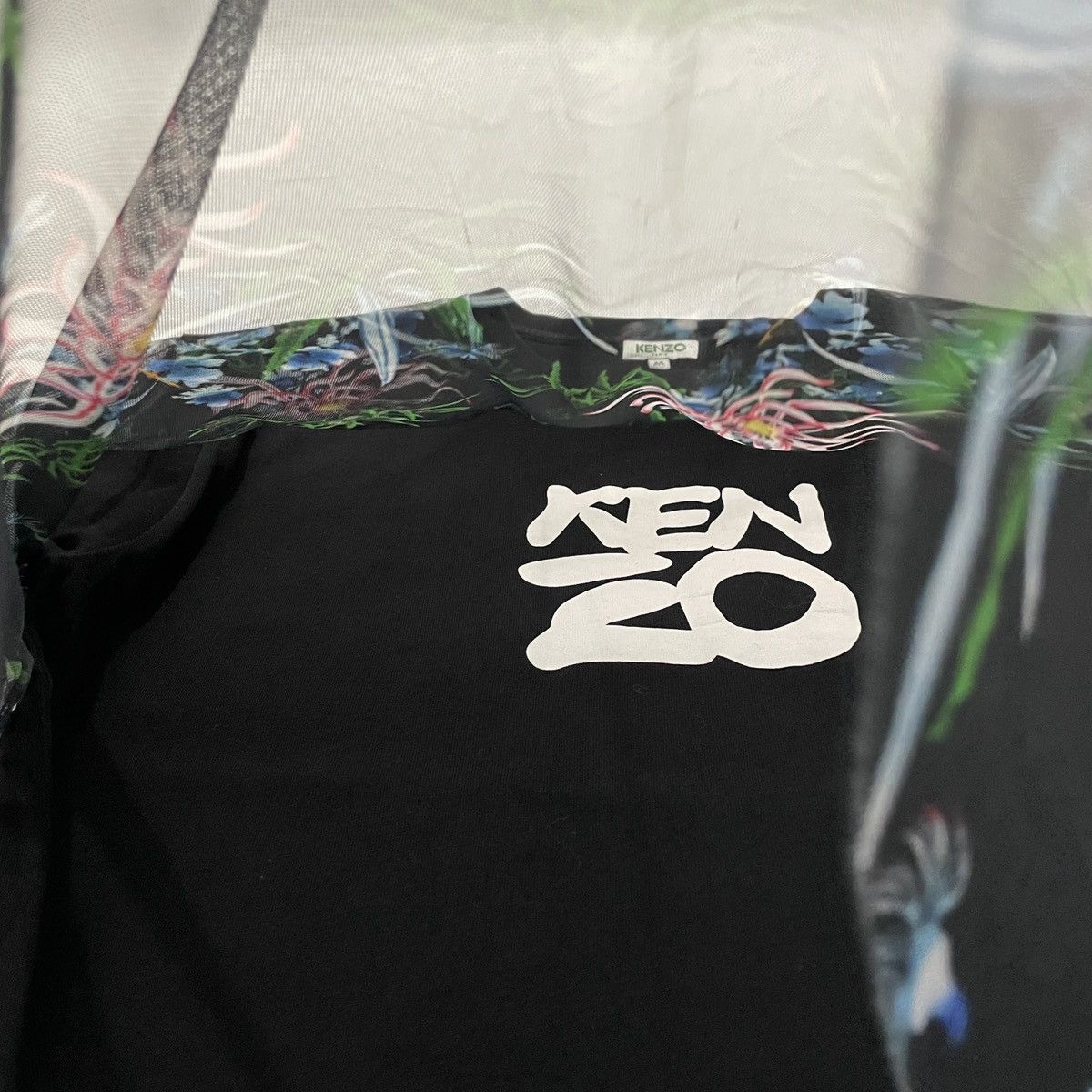 Kenzo KENZO floral Double Layer Tshirt Size M / US 6-8 / IT 42-44 - 7 Thumbnail