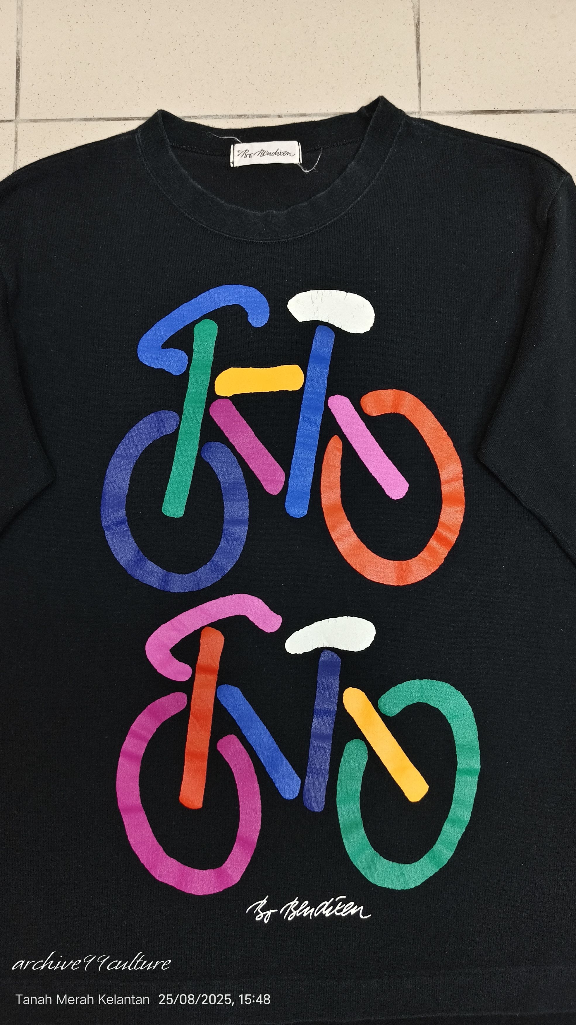 Other Vintage 90's Bo Bendixen Big cycling Racing graphic shirt Size US S / EU 44-46 / 1 - 10 Thumbnail
