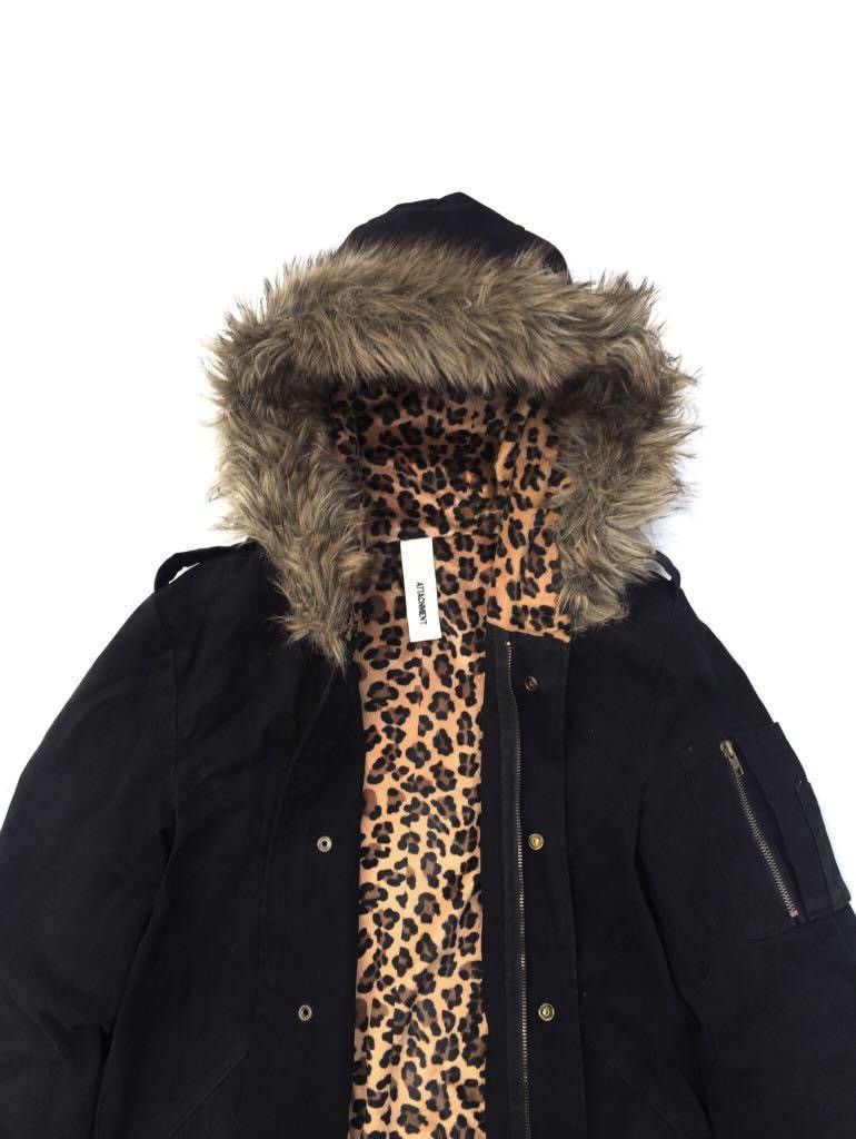 If Six Was Nine × Japanese Brand × Le Grande Bleu (L.G.B.) Attachment leopard Parka fur if was six nine lgb style Size US L / EU 52-54 / 3 - 2 Thumbnail