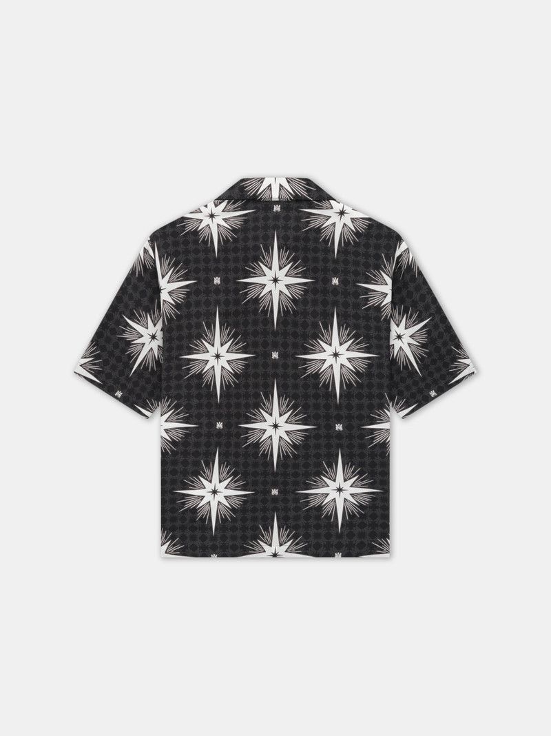 Dsquared2 oc11z0426 Micro Starburst Camp Shirt in Multicolor Size US XL / EU 56 / 4 - 2 Thumbnail