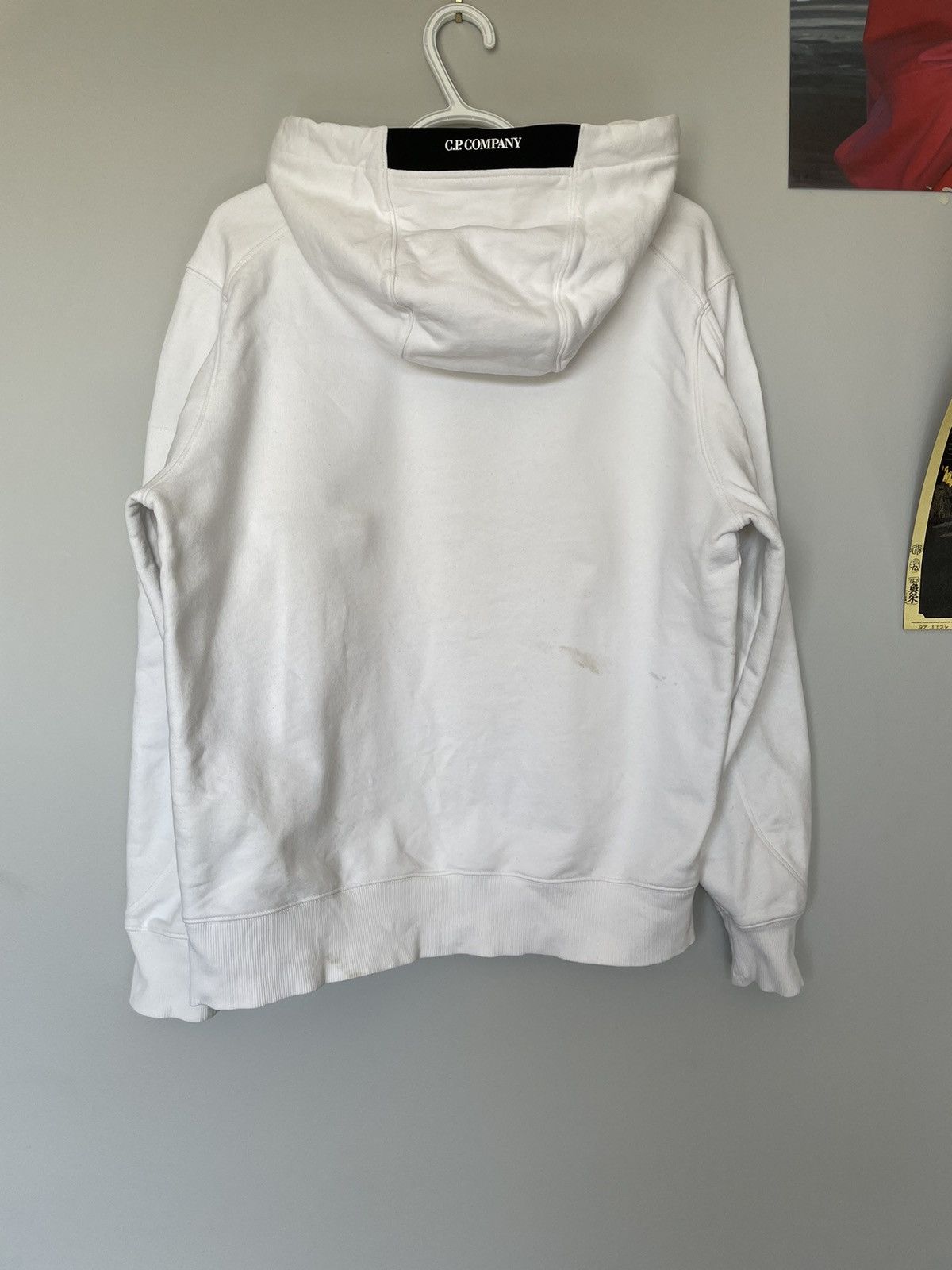 C.P. Company C.P. Company Diagonal Raised Hoodie White Size US XL / EU 56 / 4 - 6 Thumbnail