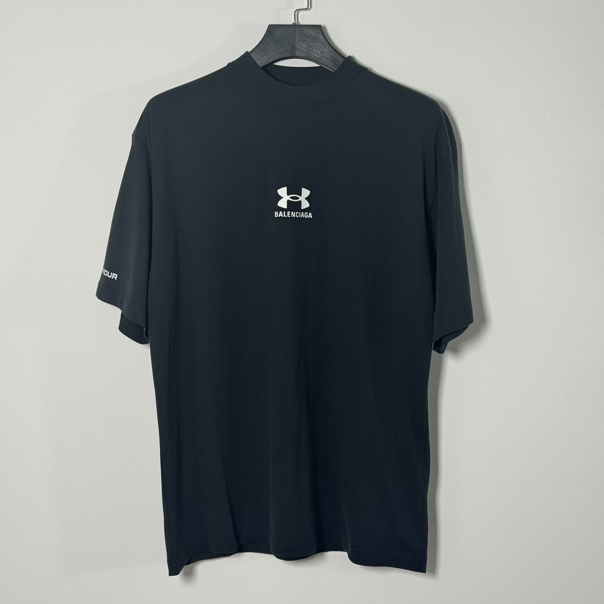 Balenciaga Balenciaga x Under Armour Logo Print T-Shirt Size 2 Size US M / EU 48-50 / 2 - 1 Thumbnail