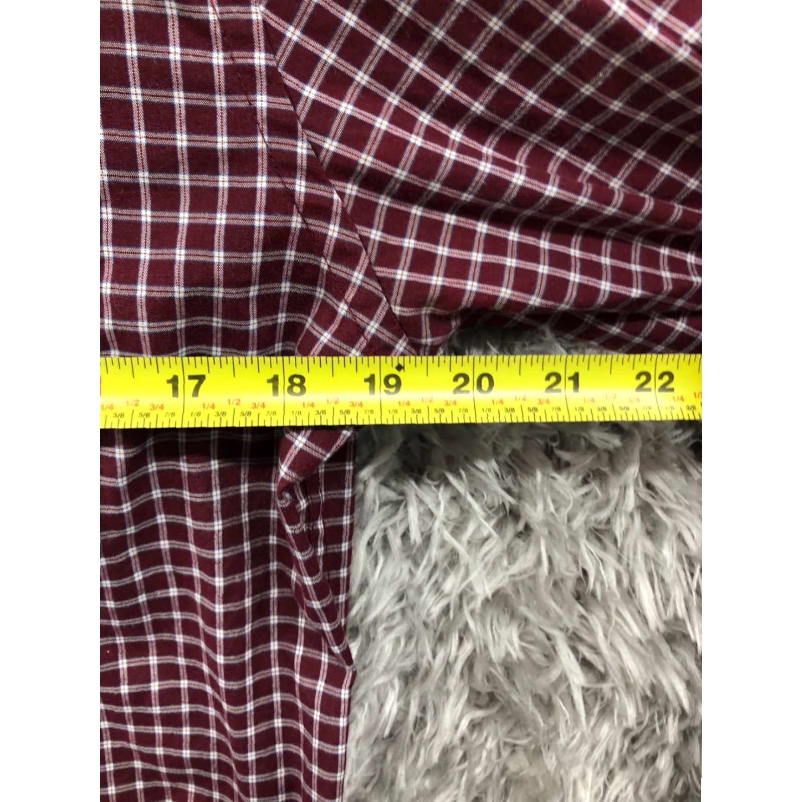 Dockers DOCKERS Shirt Mens Red Check Long Sleeve Button-Down Collar M Size US M / EU 48-50 / 2 - 5 Thumbnail