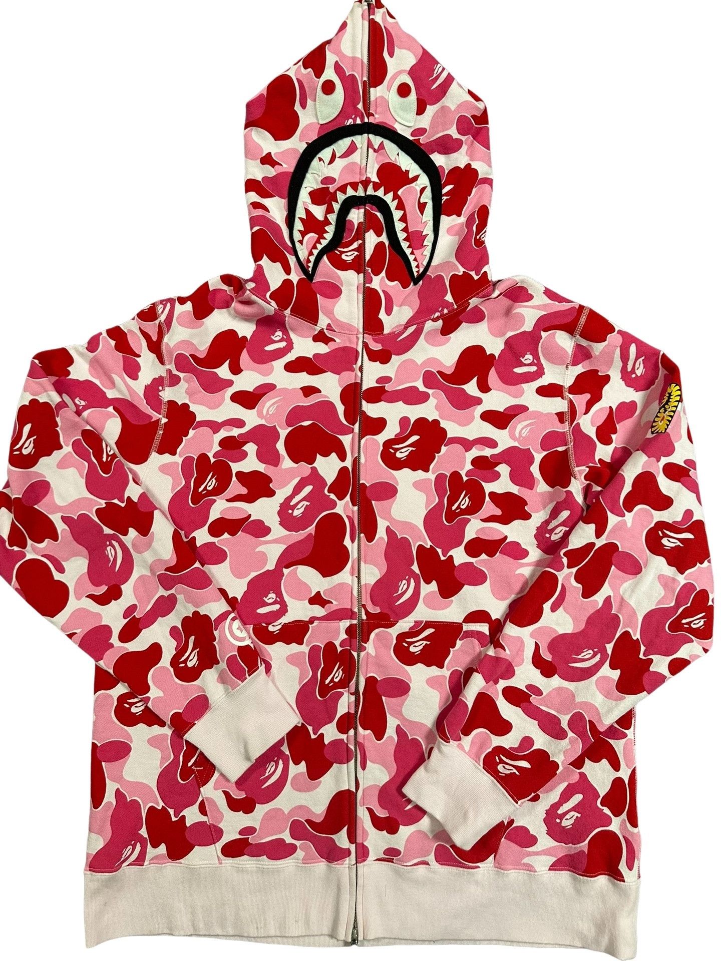 Bape BAPE Pink ABC Camo Shark Hoodie Size XXL Size US XXL / EU 58 / 5 - 1 Thumbnail
