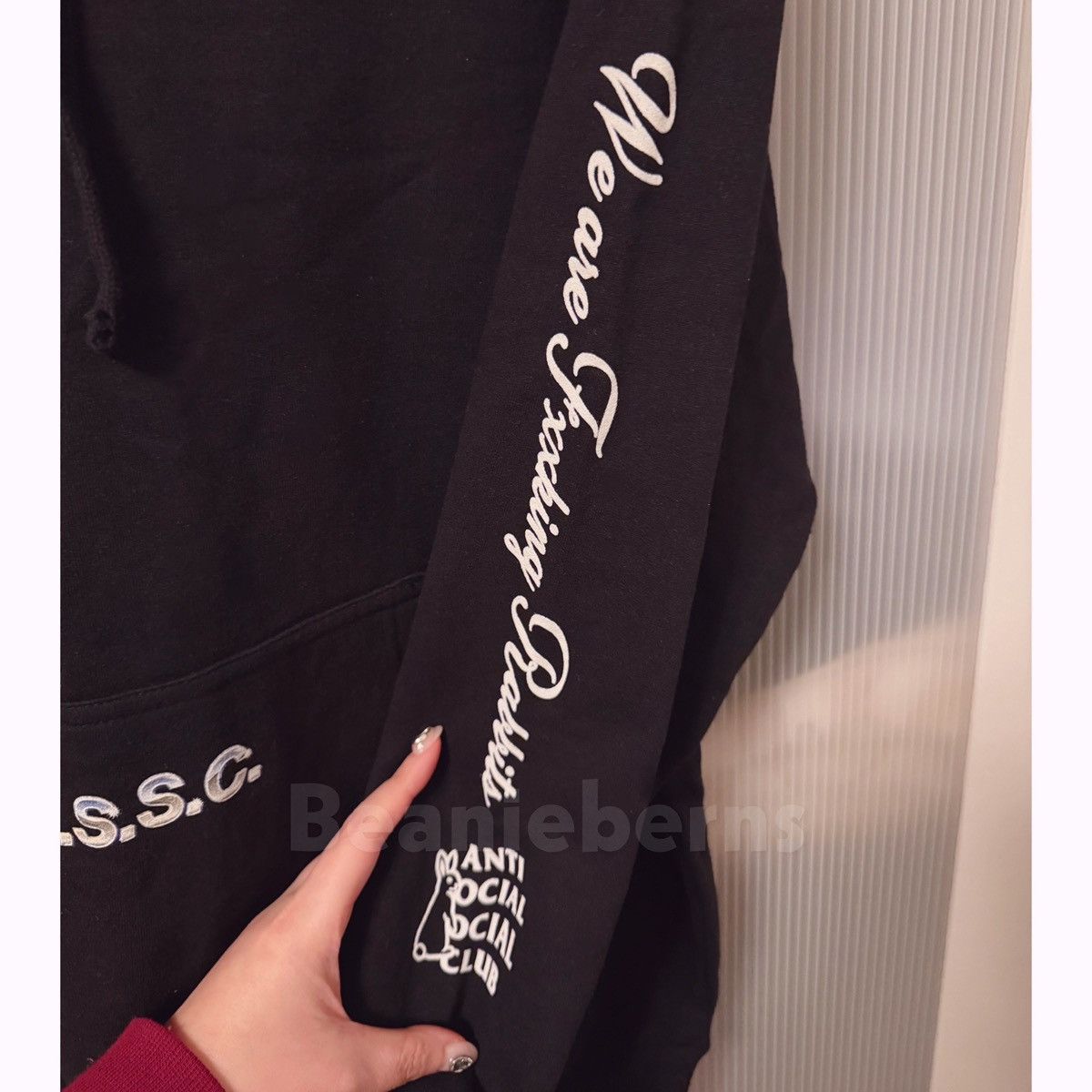 Anti Social Social Club NWT Anti Social Social Club x FR2 Magnetism Black Hoodie Size US L / EU 52-54 / 3 - 2 Thumbnail