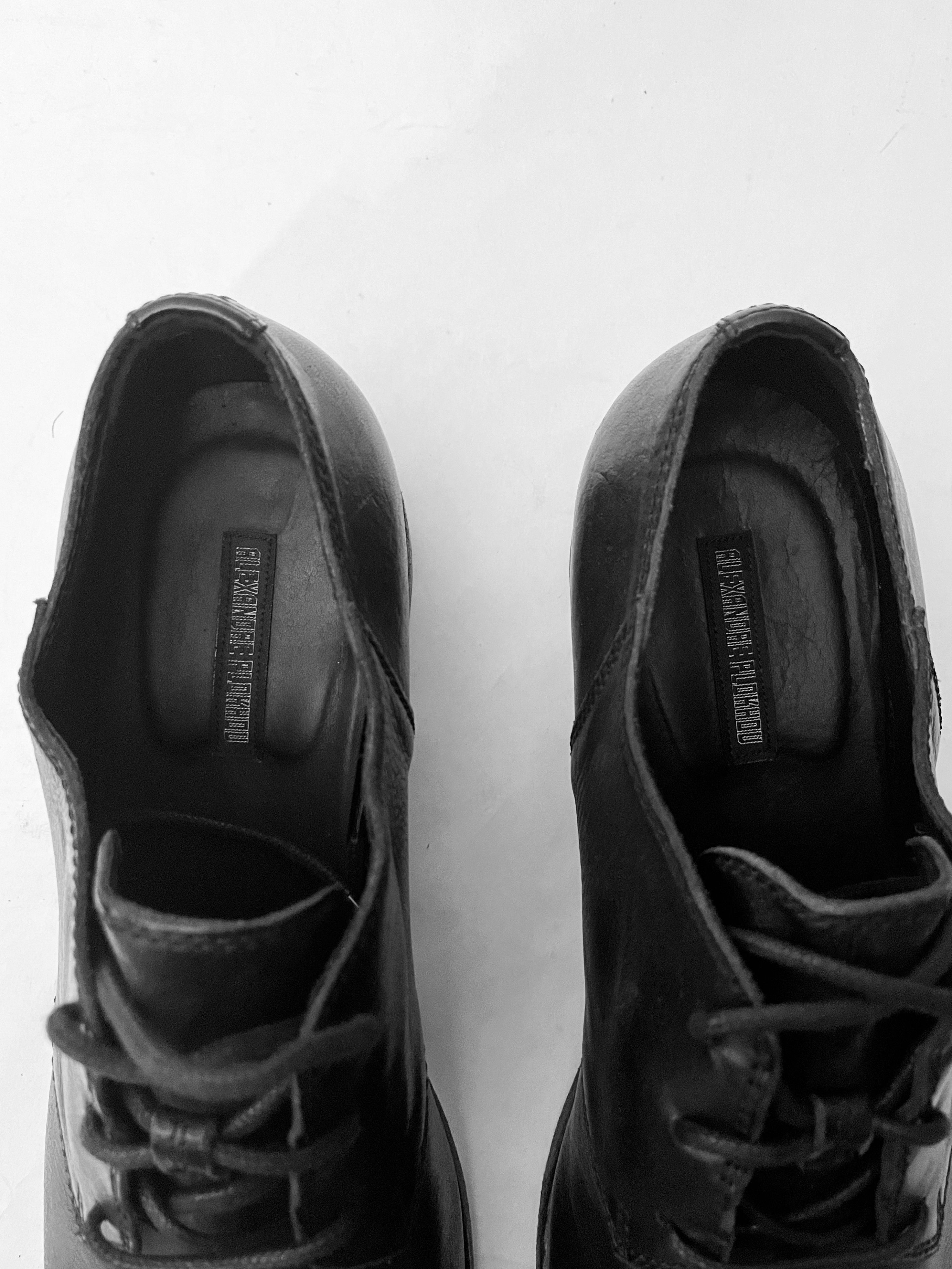 Alexandre Plokhov M908- FOLAGHE - BLACK LEATHER SHOES Size US 9 / EU 42 - 8 Thumbnail