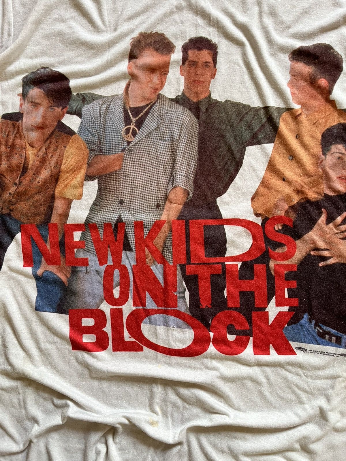 Band Tees × Vintage Vintage New Kids On The Block 90’s Tee Size US XL / EU 56 / 4 - 2 Thumbnail