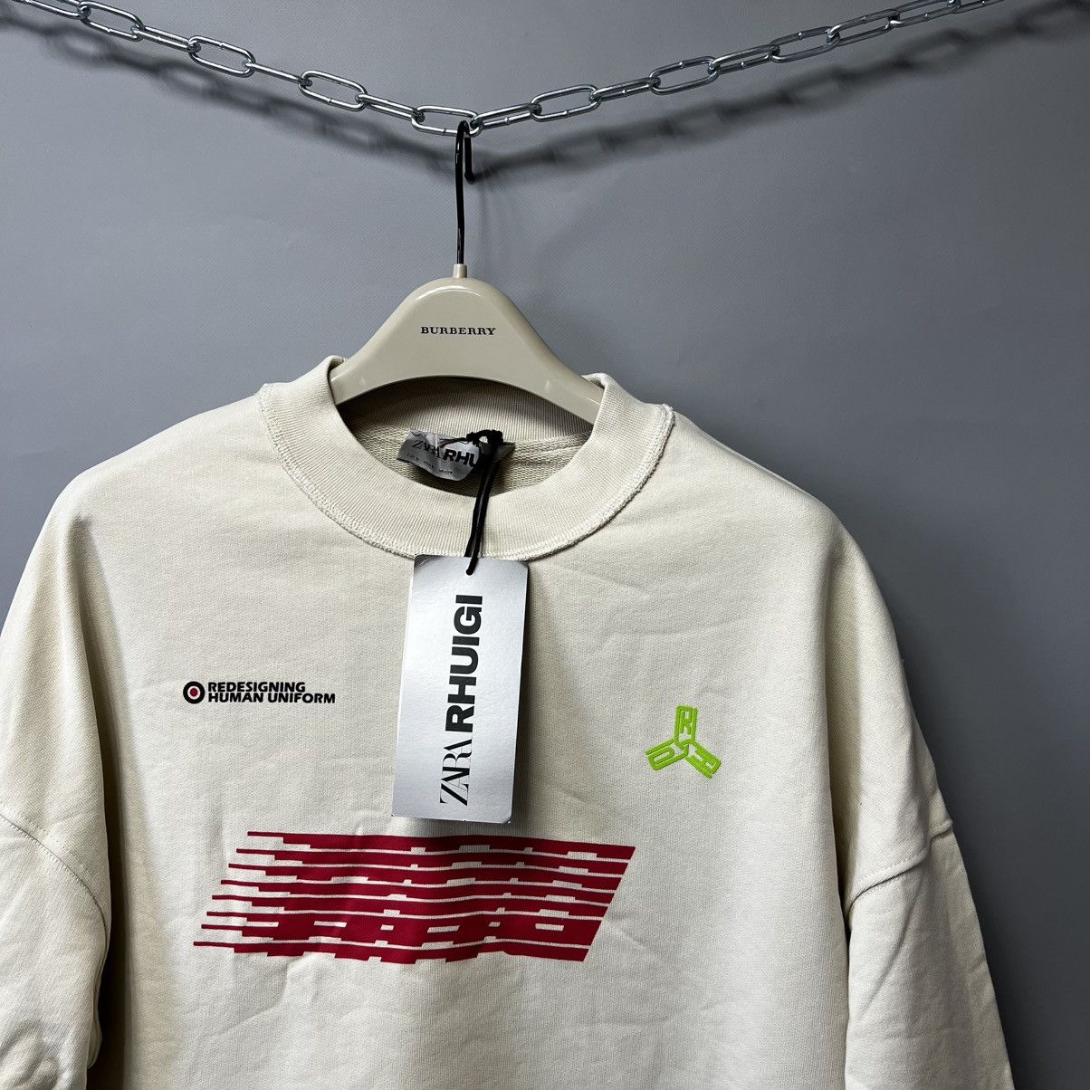 Rhude RHUDE Sweatshirt Beige NEW NWT Rhuigi Size US S / EU 44-46 / 1 - 2 Thumbnail