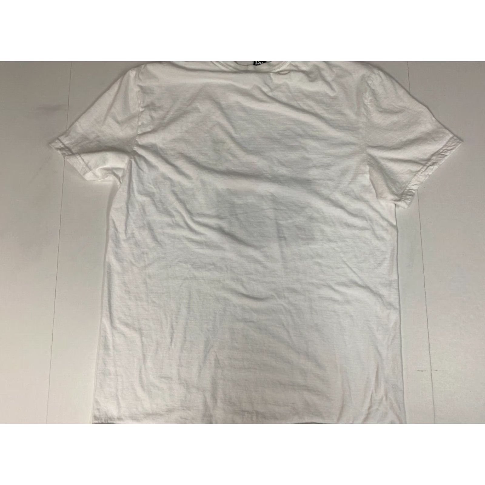 Vintage District Mens T-Shirt M White Soliant Logo Breathable Regular Crew Neck Short Sleeve Cotton Solid Vintage No Size US M / EU 48-50 / 2 - 6 Thumbnail