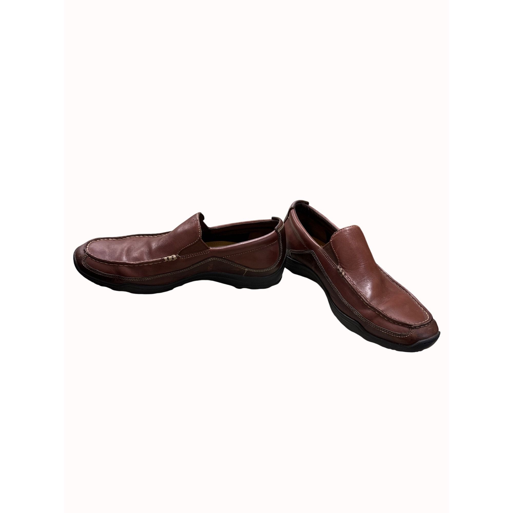 Cole Haan Cole Haan Nike Air men’s brown leather loafer shoes size 8.5 Size US 8.5 / EU 41-42 - 3 Thumbnail