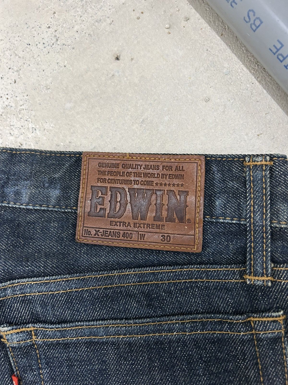 Edwin × Japanese Brand × Vintage Vintage Flare Edwin Japan 53 400XX Distressed Jeans Denim Size US 29 - 13 Thumbnail