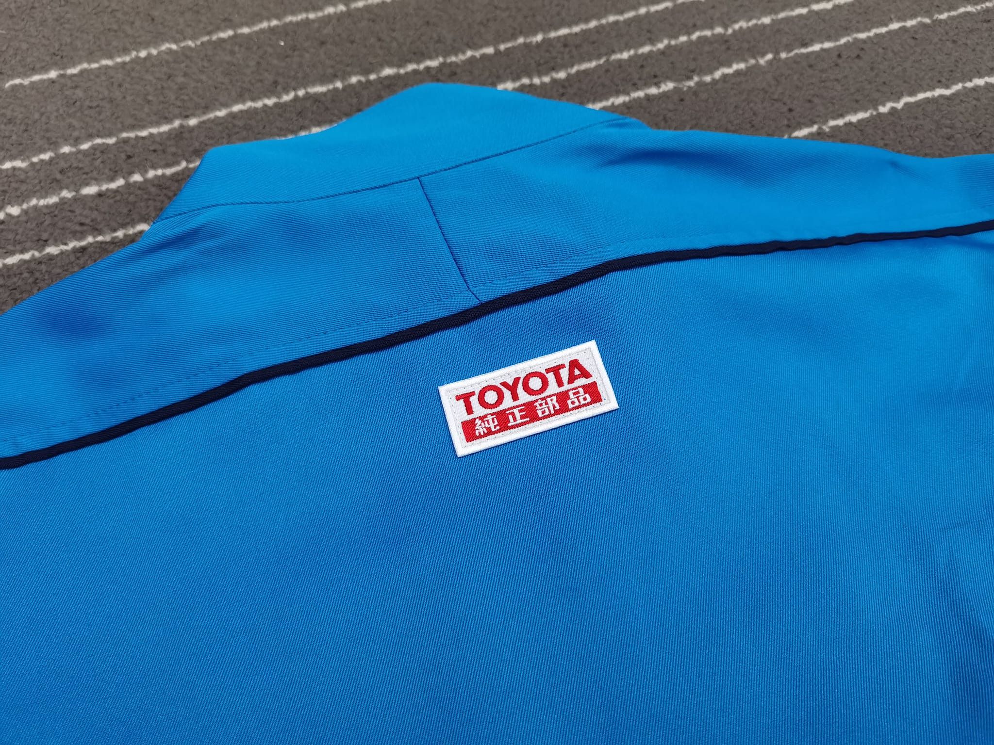 Japanese Brand JDM X TOYOTA blue jacket S 3449 Size US S / EU 44-46 / 1 - 6 Thumbnail