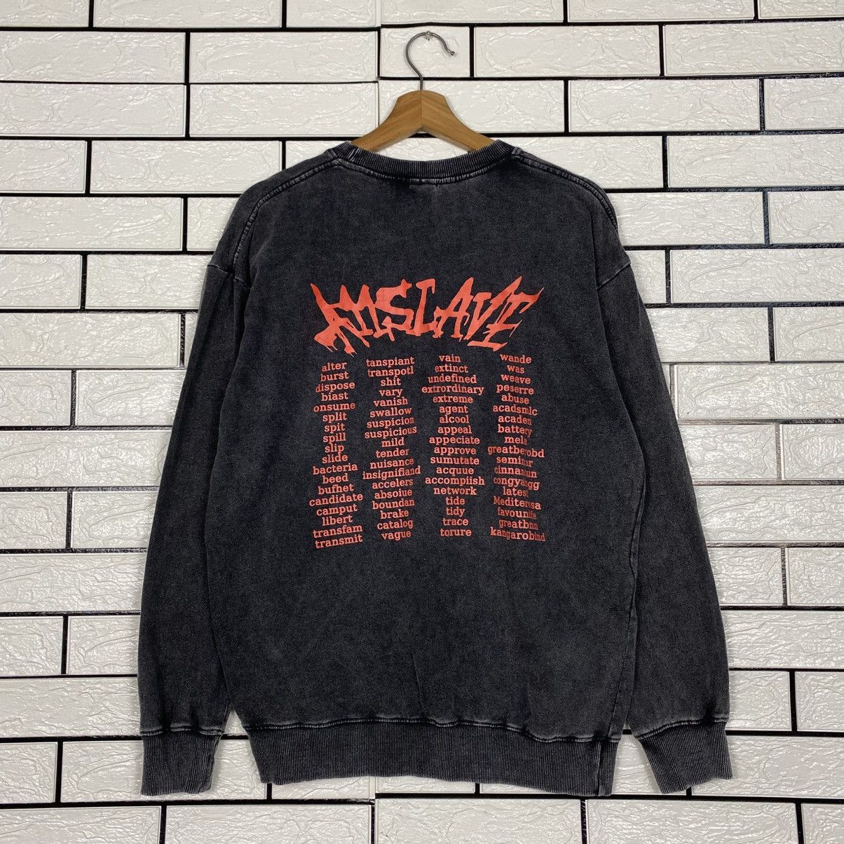 Japanese Brand 📌Vintage Sweatshirt Punk Bondage Design Size US M / EU 48-50 / 2 - 9 Thumbnail