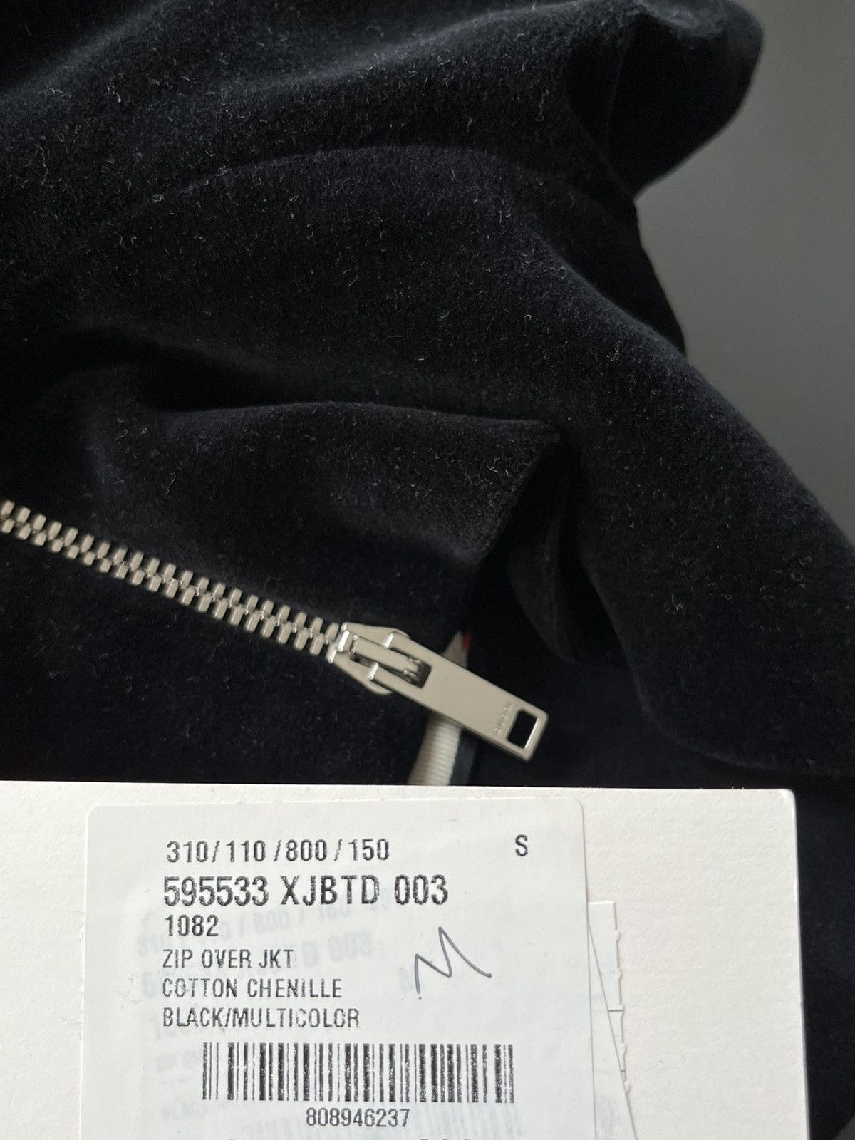Gucci Gucci Super Runway $3k Brand NEW Velvet Logo Jacket Rare Size US L / EU 52-54 / 3 - 19 Thumbnail