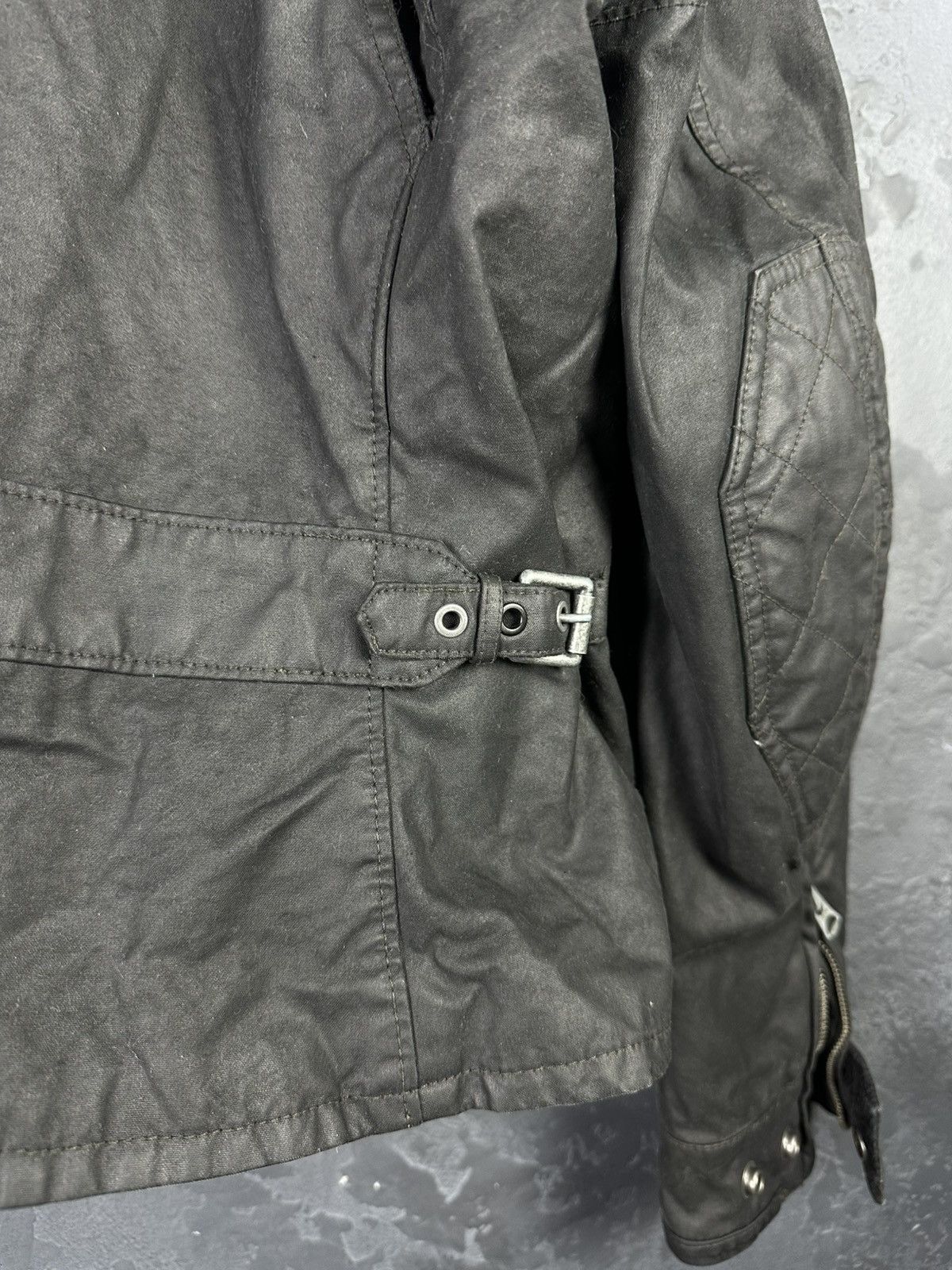 Polo Ralph Lauren × Vintage Polo Ralph Lauren Double Riders Oiled Leather Jacket SizeS-M Size US S / EU 44-46 / 1 - 15 Thumbnail