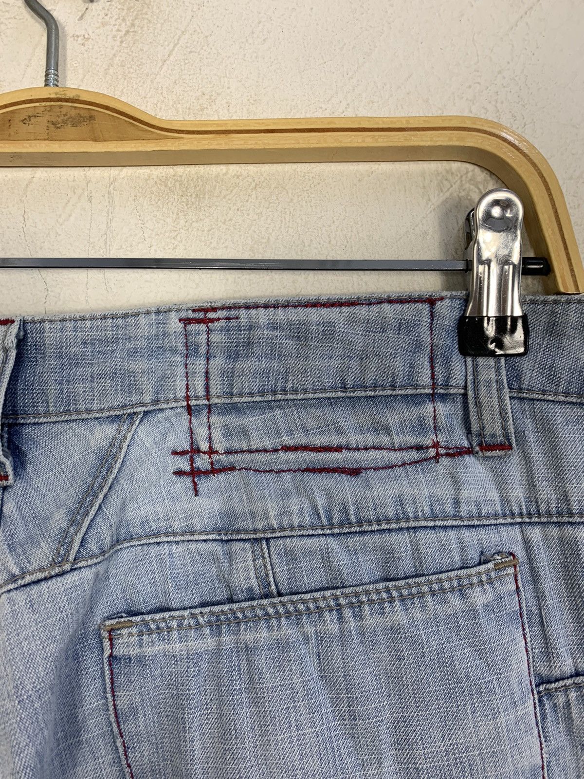 Designer 90s Marithe Francois Girbaud Double Waist Bootcut Size 30" / US 8 / IT 44 - 10 Thumbnail