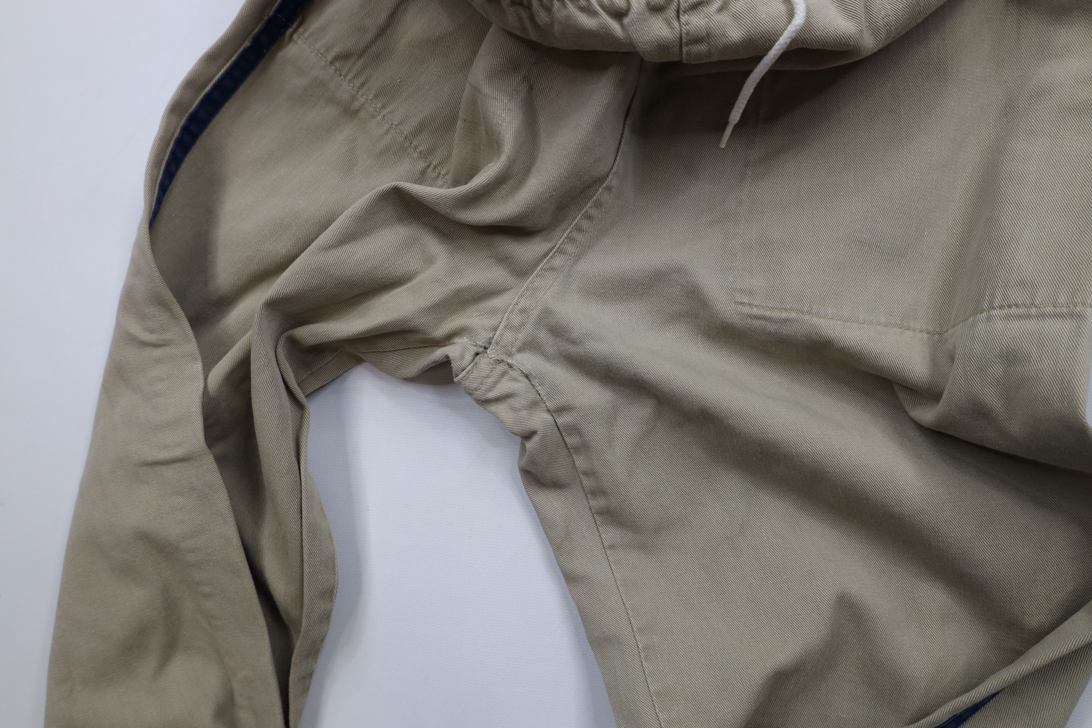 Nike × Vintage Vintage 80s 90s Nike Mini Swoosh Striped Pants Cotton USA Size US 34 / EU 50 - 10 Thumbnail