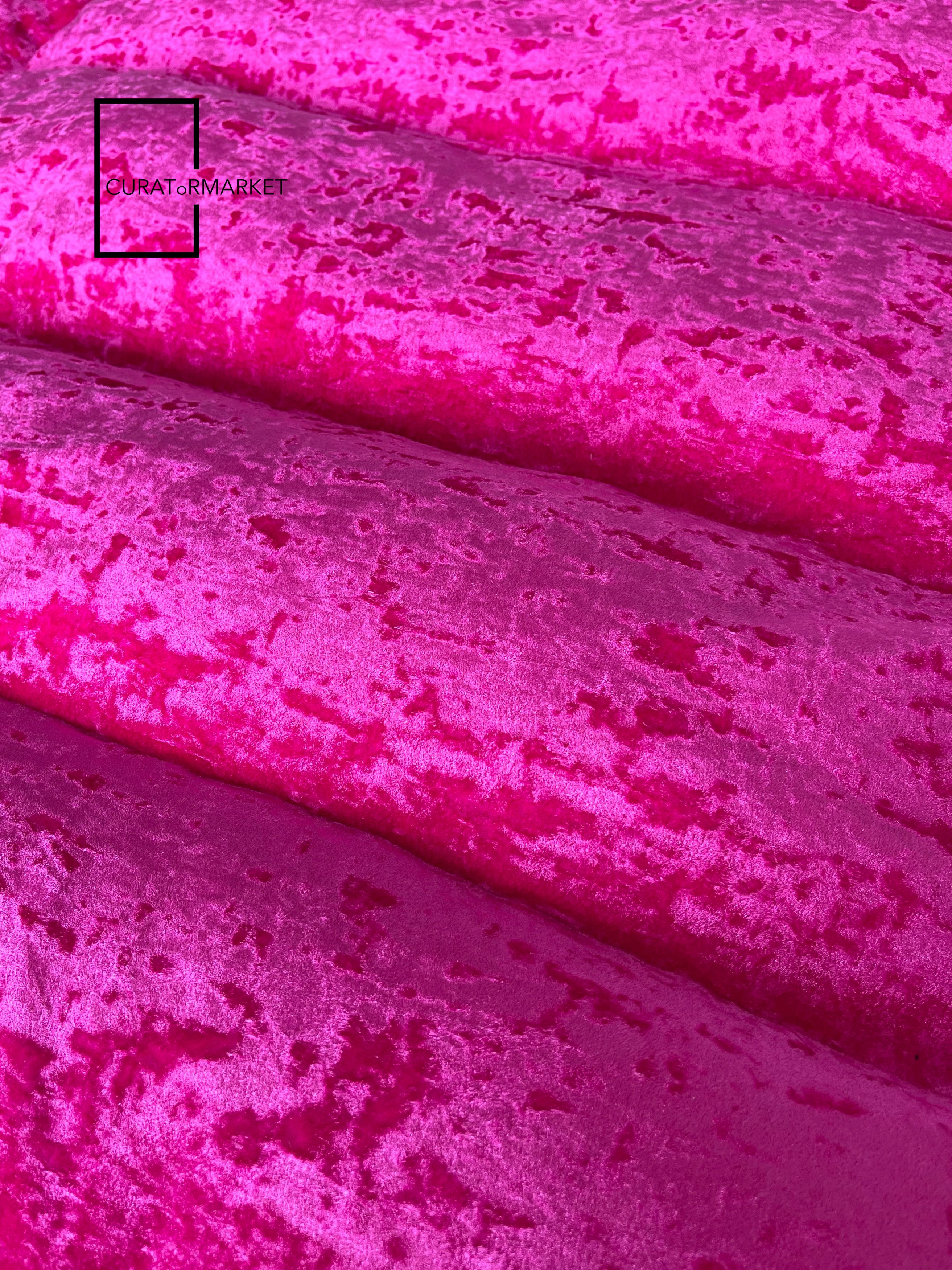 Vetements RARE Pink Crushed Velvet Down Padded Puffer Jacket FW22 Size US M / EU 48-50 / 2 - 17 Thumbnail