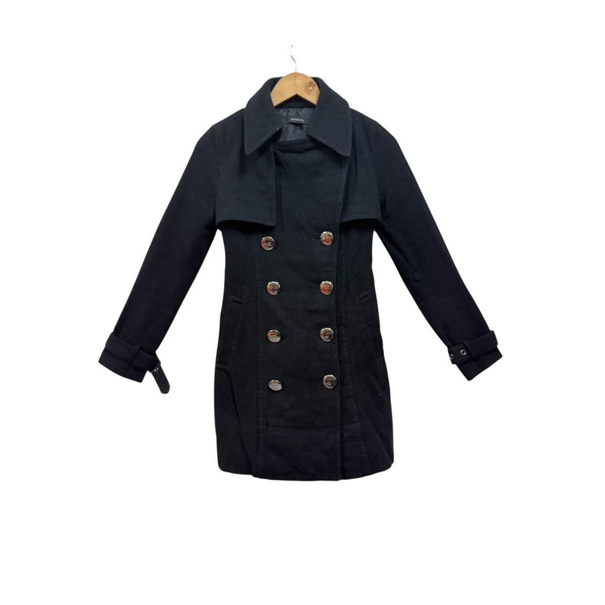 If Six Was Nine Egoist Double Breast Coat Jacket Japanese Brand Size S / US 4 / IT 40 - 2 Thumbnail