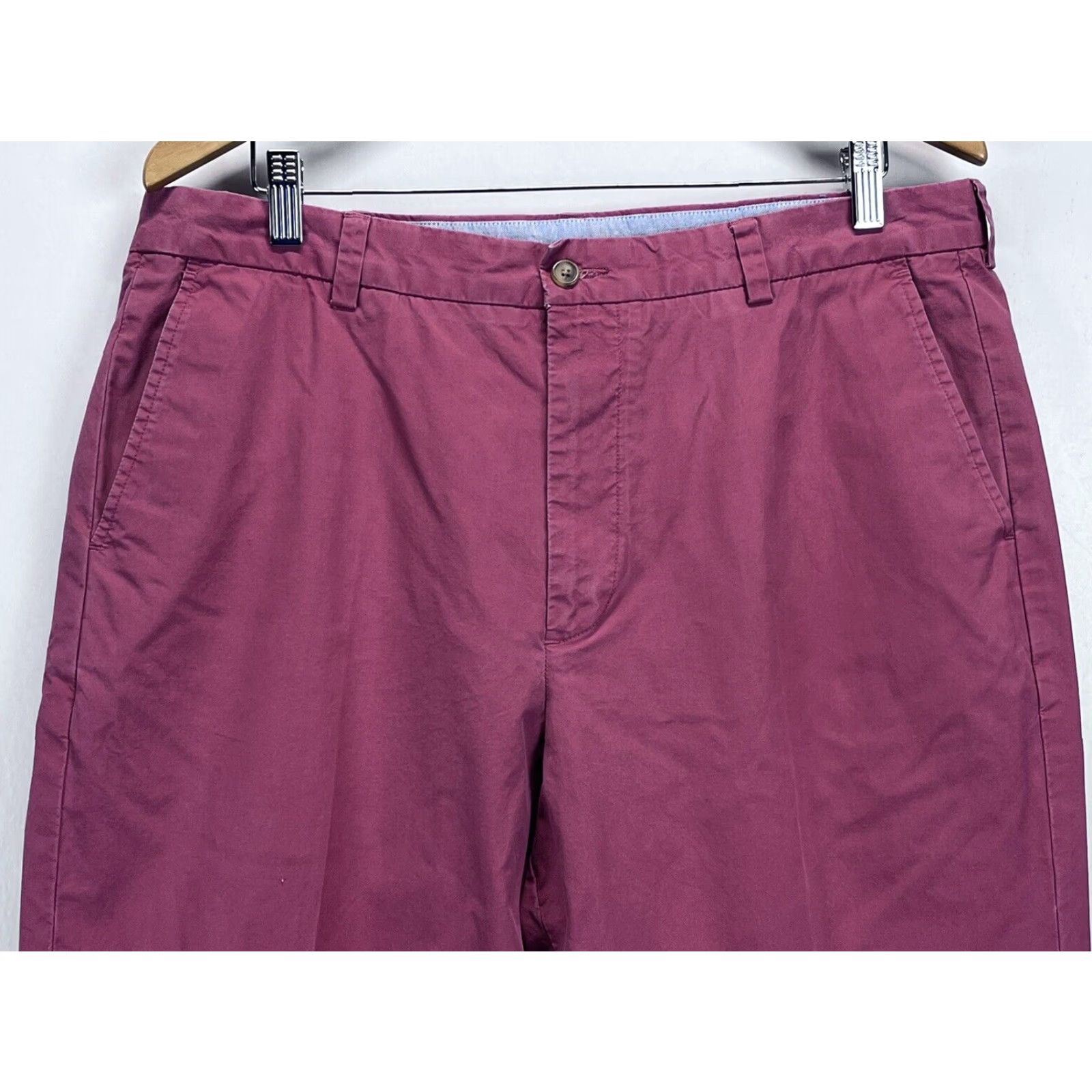 Brooks Brothers Brooks Brothers Chino Pants Mens 34x34 Flat Front Pink Salmon Preppy City Size US 34 / EU 50 - 2 Thumbnail
