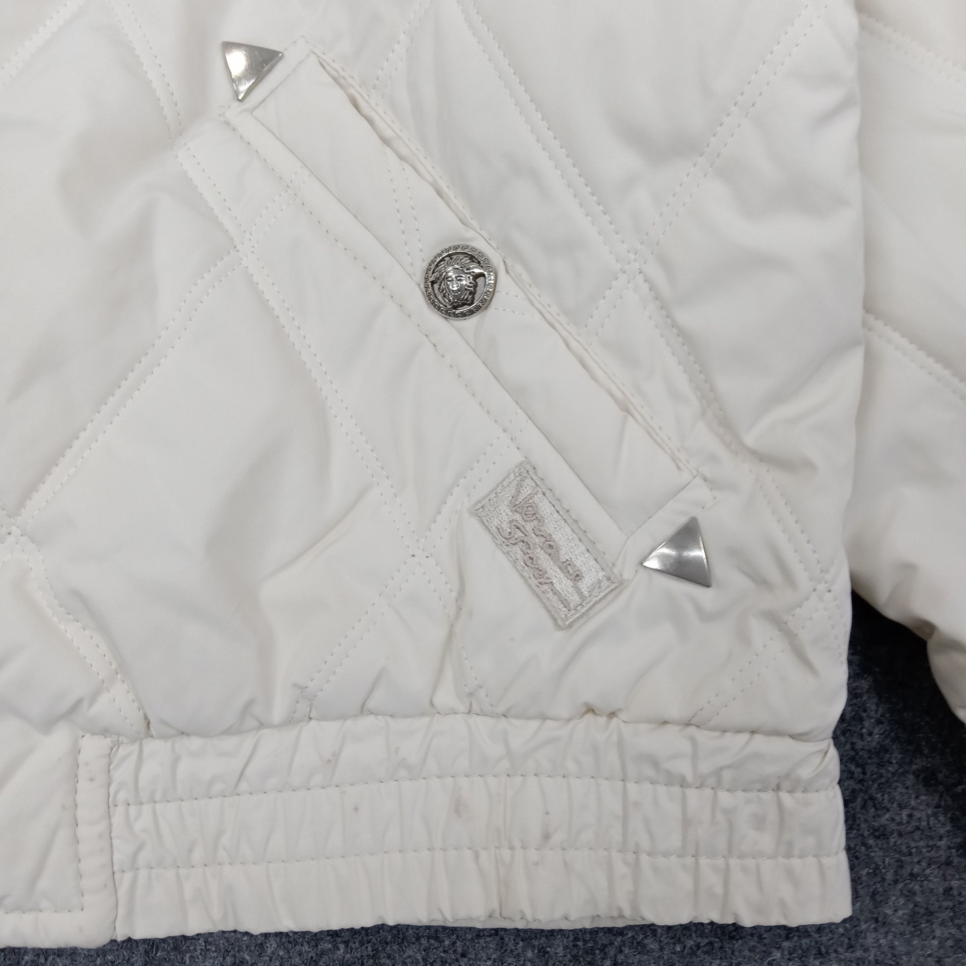 Versace × Vintage Versace Sport Italian Brand Crop Jacket Size M / US 6-8 / IT 42-44 - 2 Thumbnail
