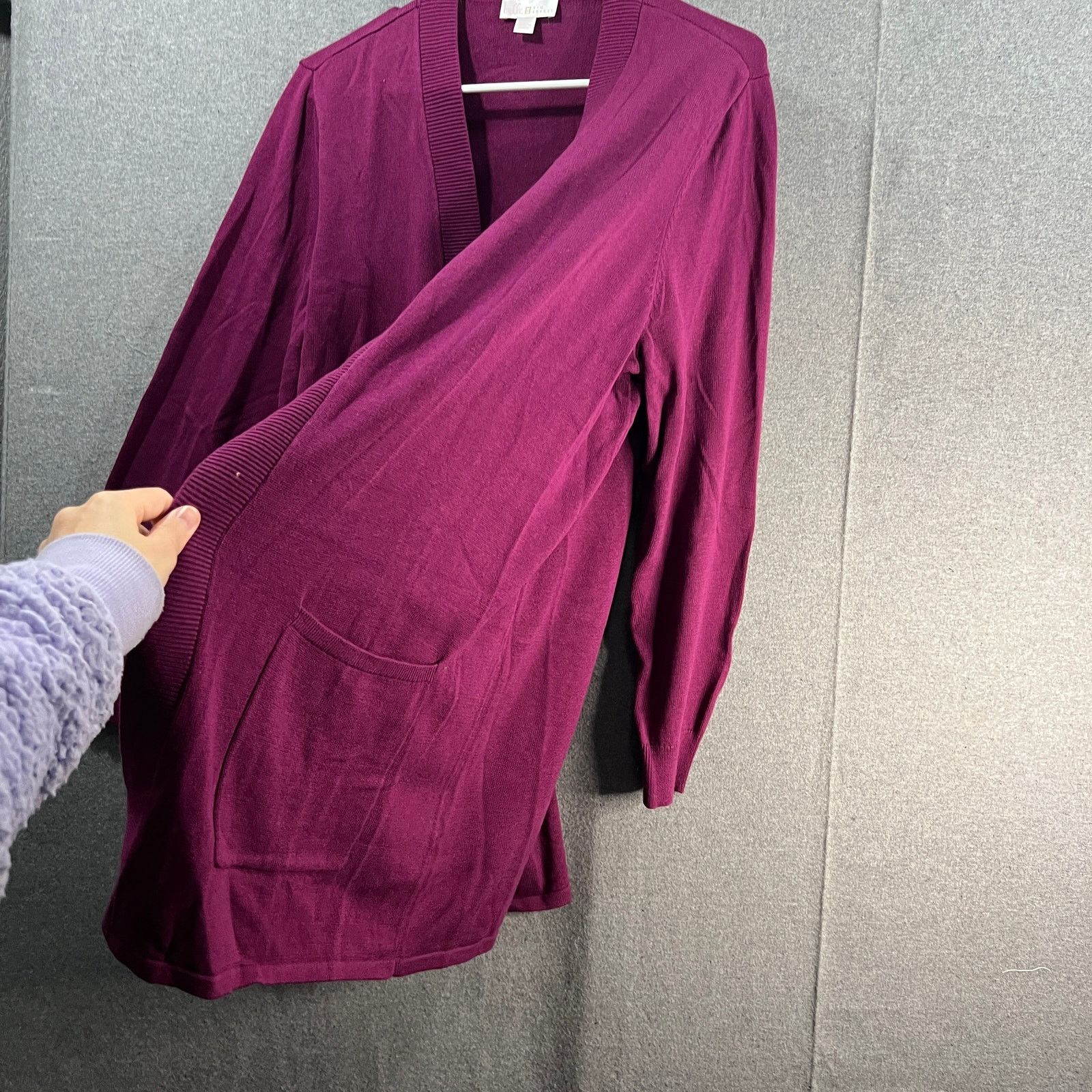 Other Belle by Kim Gravel Can't Stop Wearing It Cardigan Rich Size L / US 10 / IT 46 - 9 Thumbnail