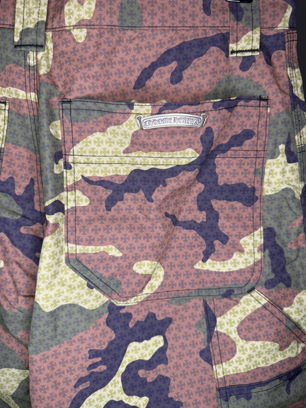 Chrome Hearts Chrome Hearts Camo Double Knee Carpenter Pants Size US 30 / EU 46 - 4 Thumbnail