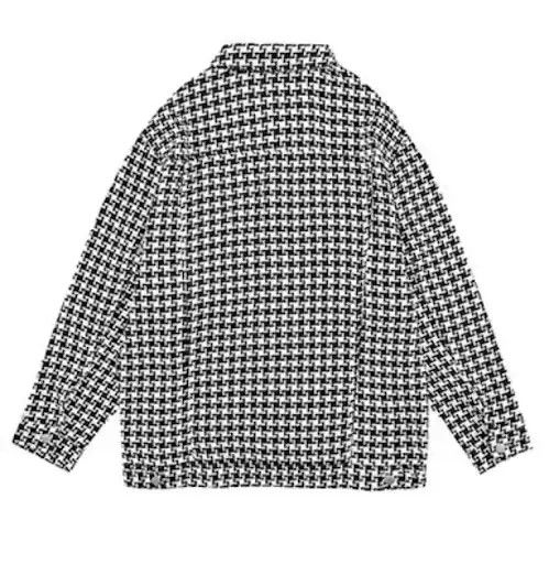 Japanese Brand Jack Houndstooth Print Button Up Coat Jacket Size US M / EU 48-50 / 2 - 4 Thumbnail