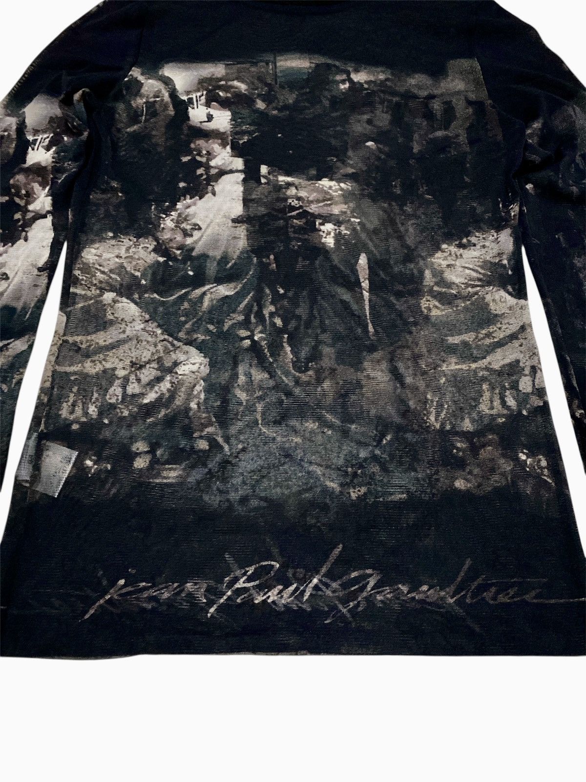 Jean Paul Gaultier 90s Rare Vintage Jean Paul gaultier Mesh Trompe-L'oeil Size M / US 6-8 / IT 42-44 - 5 Thumbnail