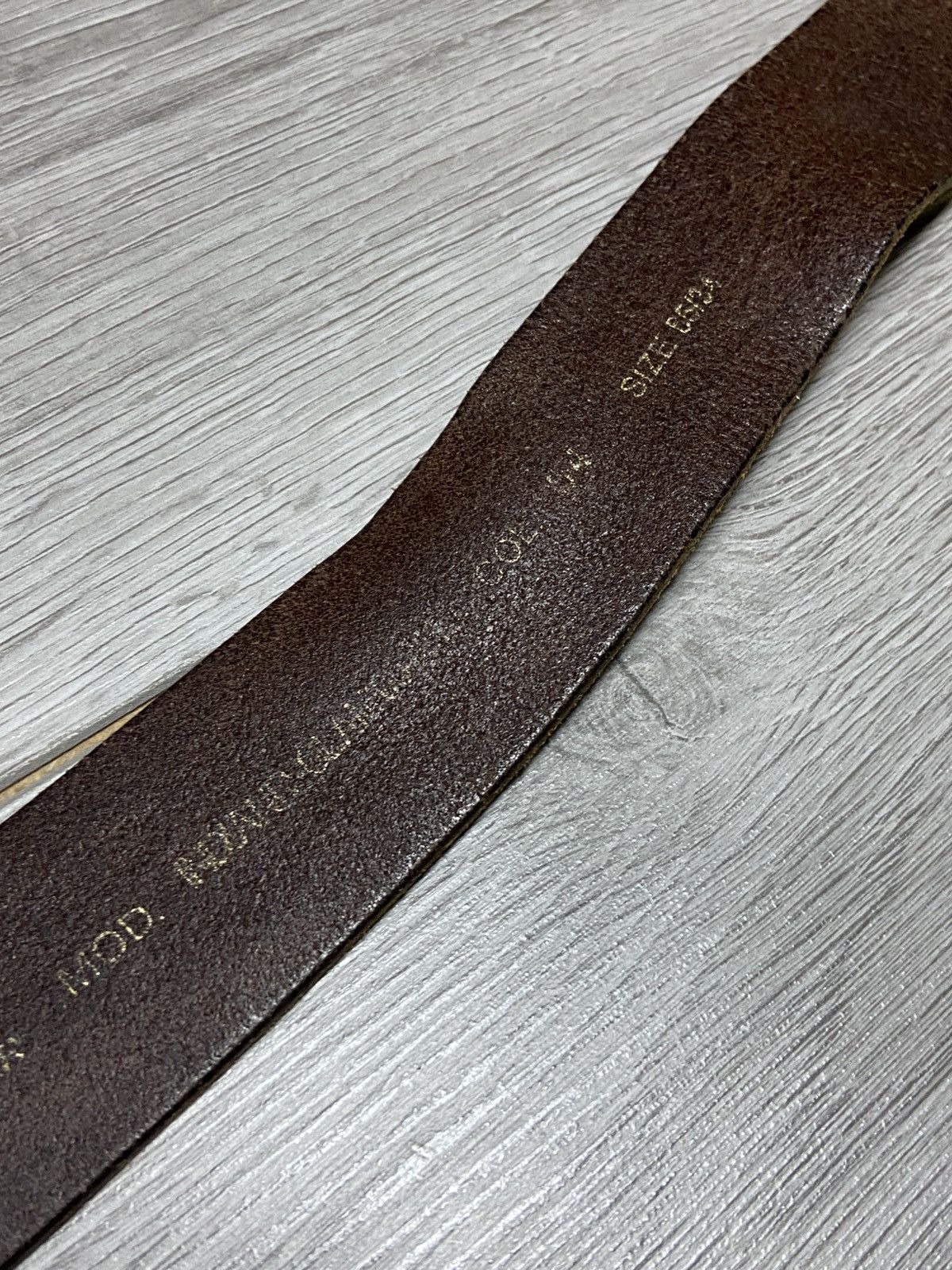 Diesel Diesel vintage big punk head buckle leather belt Italy Size ONE SIZE - 5 Thumbnail