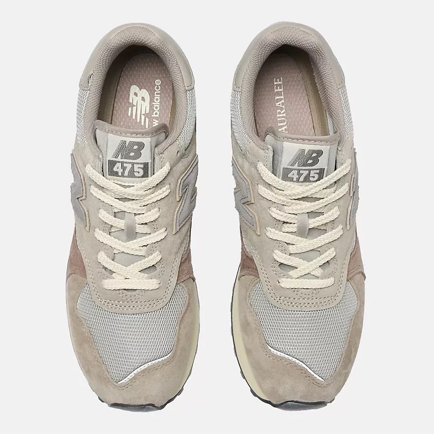 Auralee × New Balance 475 London Fog with Taupe Gray and Falcon Size US 10 / EU 43 - 4 Thumbnail