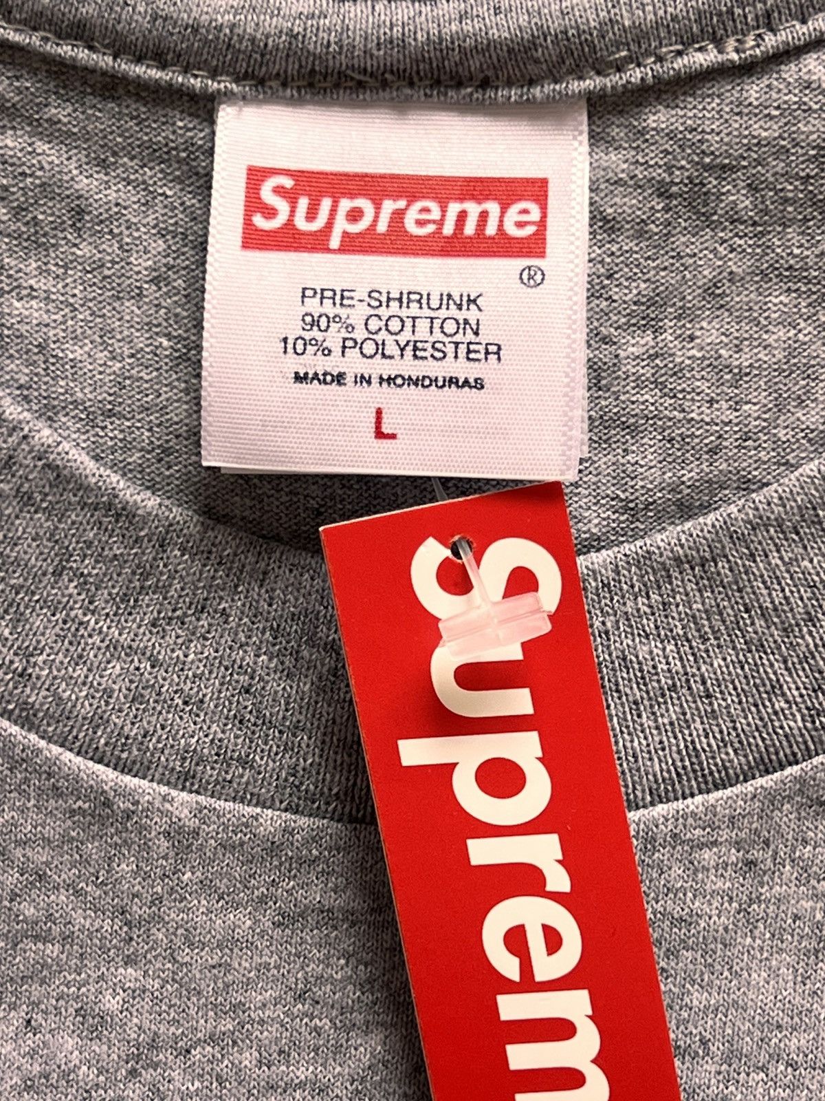 Supreme L Supreme x Tyler the Creator phot tee Tshirt grey box logo Size US L / EU 52-54 / 3 - 14 Thumbnail