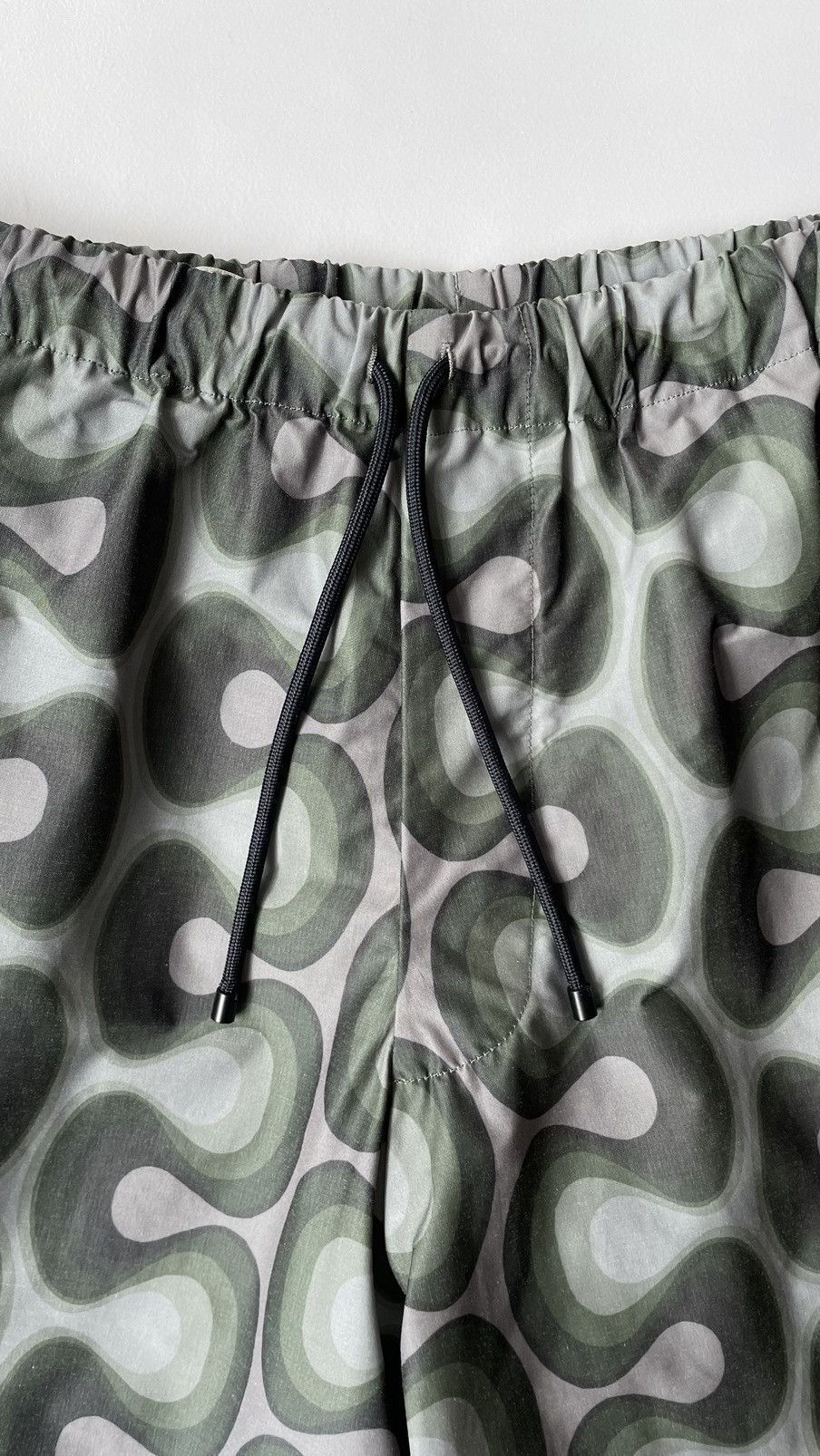 Dries Van Noten S/S 24 70s Print ‘Piperi’ Nylon Shorts Size US 32 / EU 48 - 4 Thumbnail