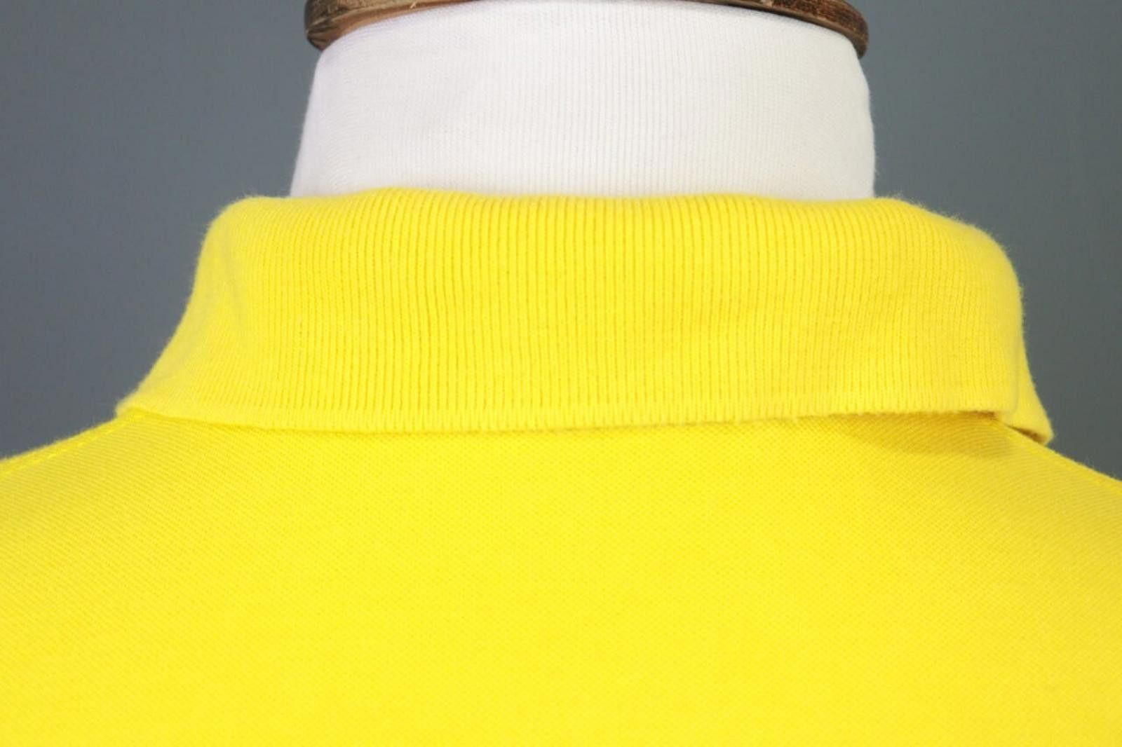 BMW BMW Fan Promotion Yellow Polo Shirt Size XS Size US XS / EU 42 / 0 - 10 Thumbnail