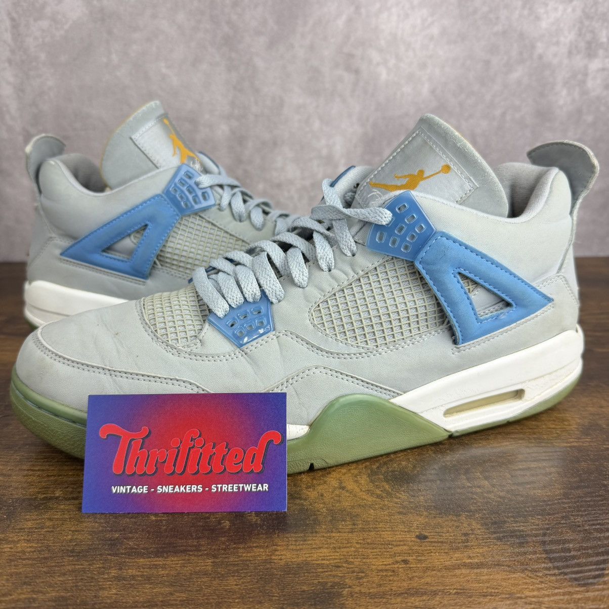 Jordan Brand Air Jordan 4 Retro LS Mist Blue 2006 314254-041 Men’s Rare Size US 13 / EU 46 - 1 Thumbnail