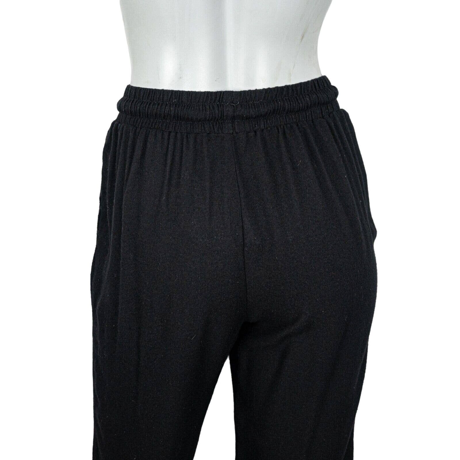 Black Crane BLACK CRANE Drawstring Pants Black Rayon Wool Size XS Size 24" / US 00 / IT 34 - 9 Thumbnail